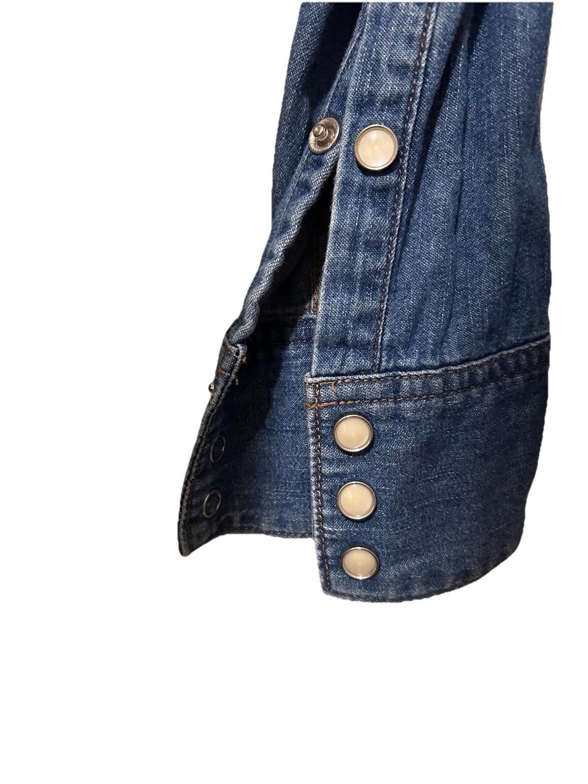 Journal Standard Journal Standard Men Denim Shirt Pearl Snap Long Sleeve M Size US M / EU 48-50 / 2 - 4 Thumbnail