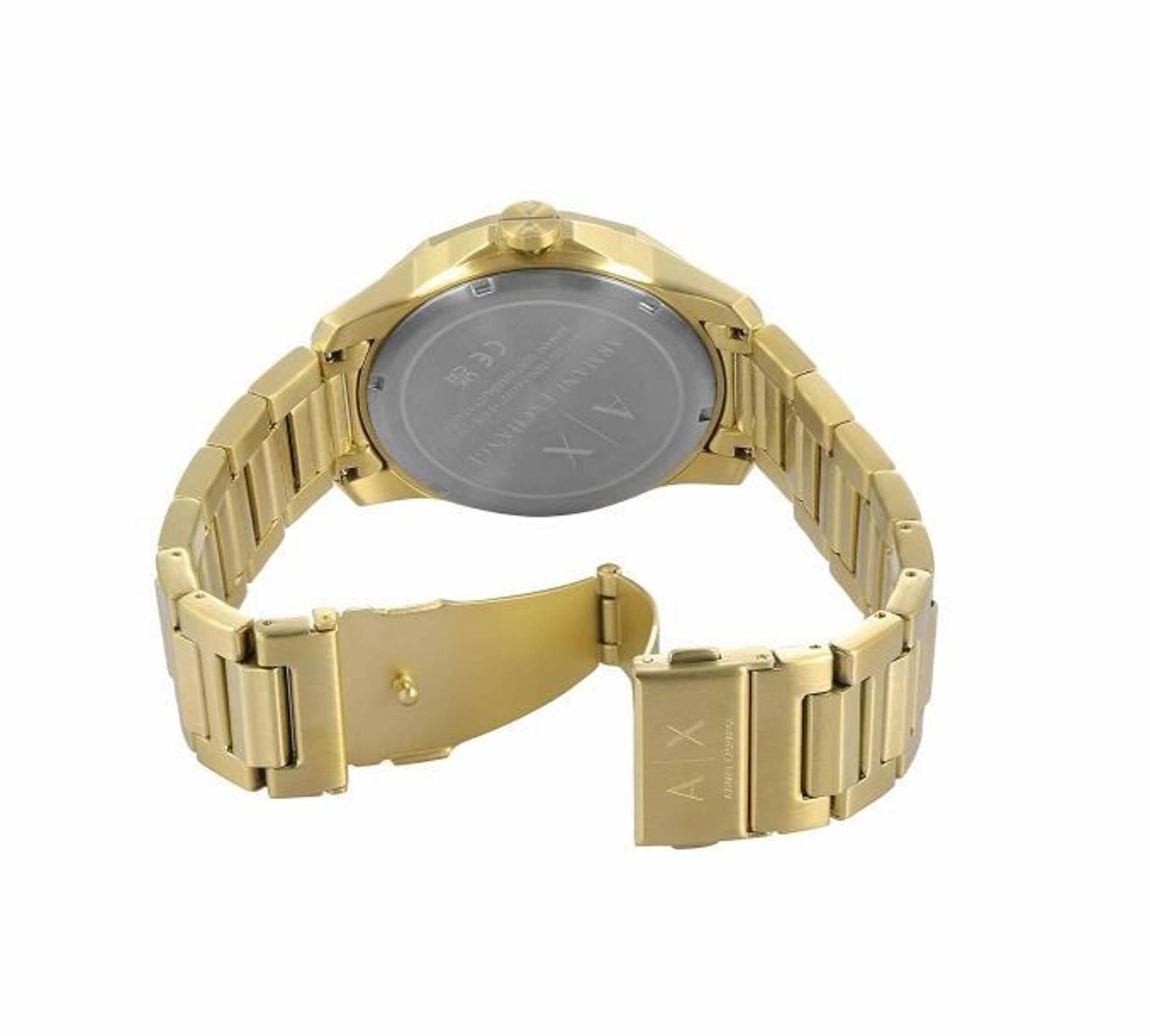 Armani Exchange Armani Exchange AX1737 Men's Watch-Gold-Tone Stainless Steel Size ONE SIZE - 3 Thumbnail
