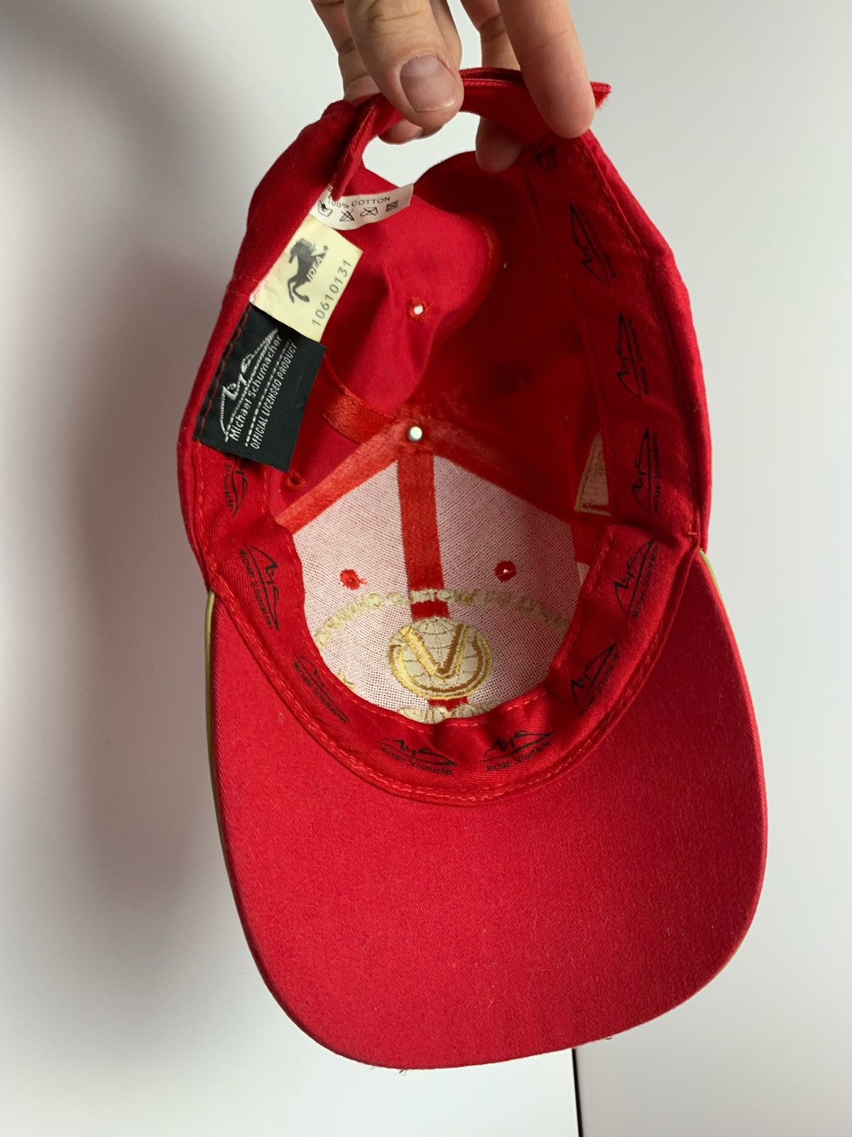 Vintage Ferrari f1 Schumacher vintage racing cap 2002 Size ONE SIZE - 7 Thumbnail
