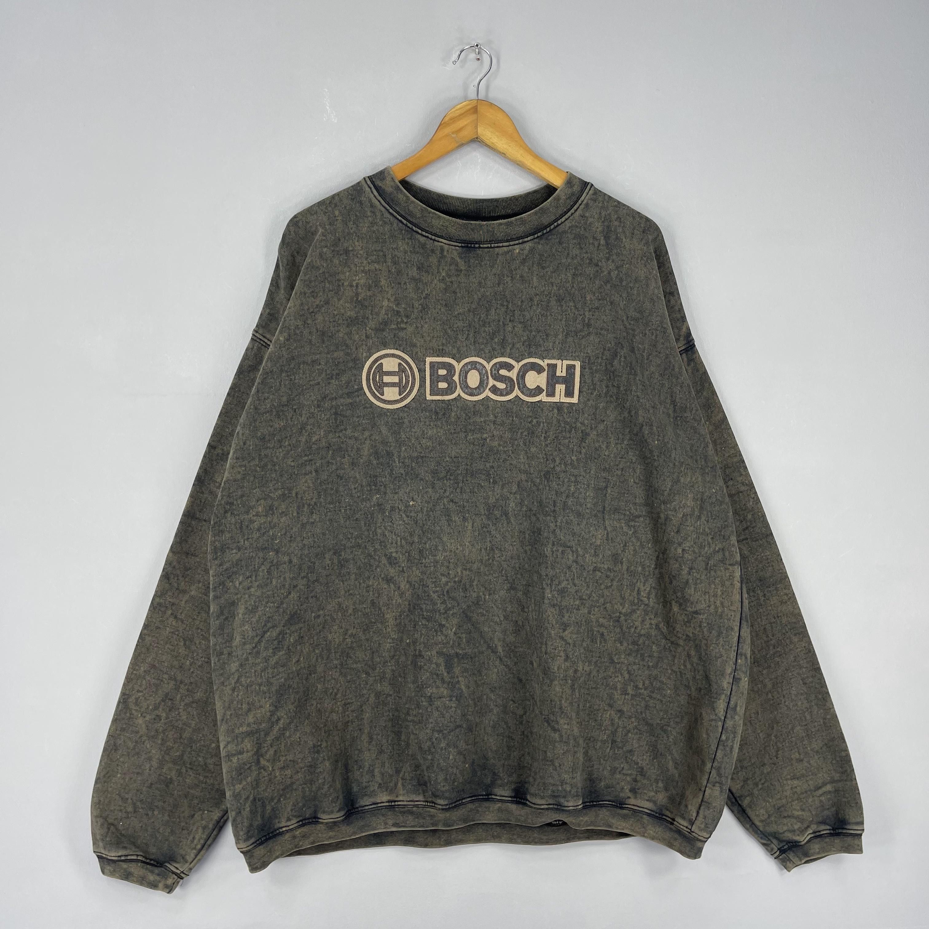 Vintage Vintage BOSCH Engineering Spell Out Distressed Sweatshirt Size US XL / EU 56 / 4 - 3 Thumbnail