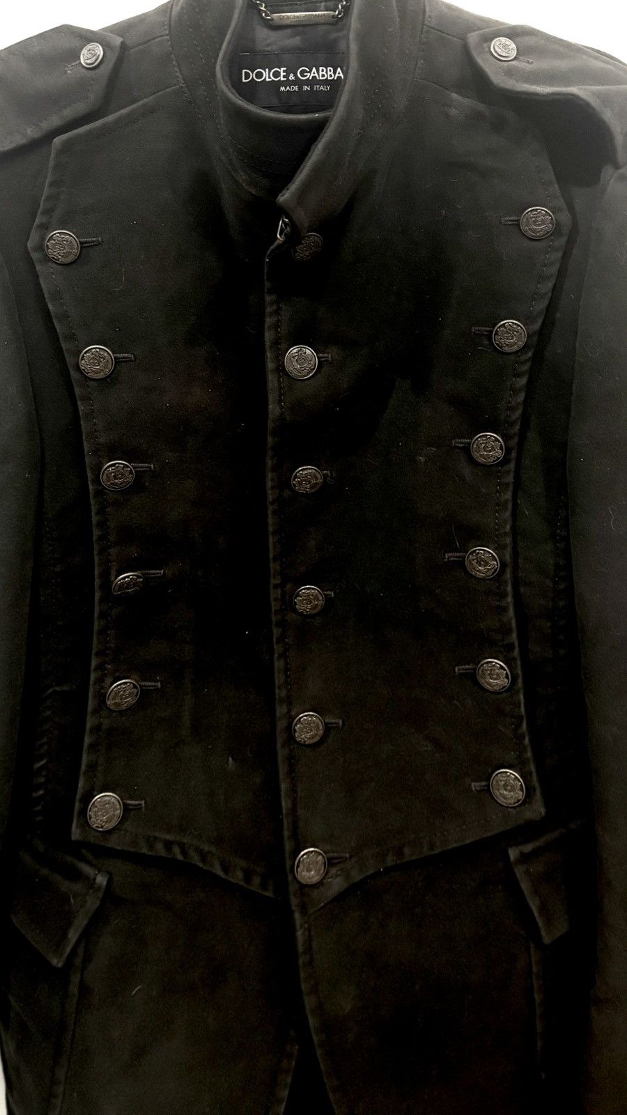 Dolce & Gabbana Dolce & Gabbana Men Military Jacket from AW2006 Collection Size US S / EU 44-46 / 1 - 4 Thumbnail