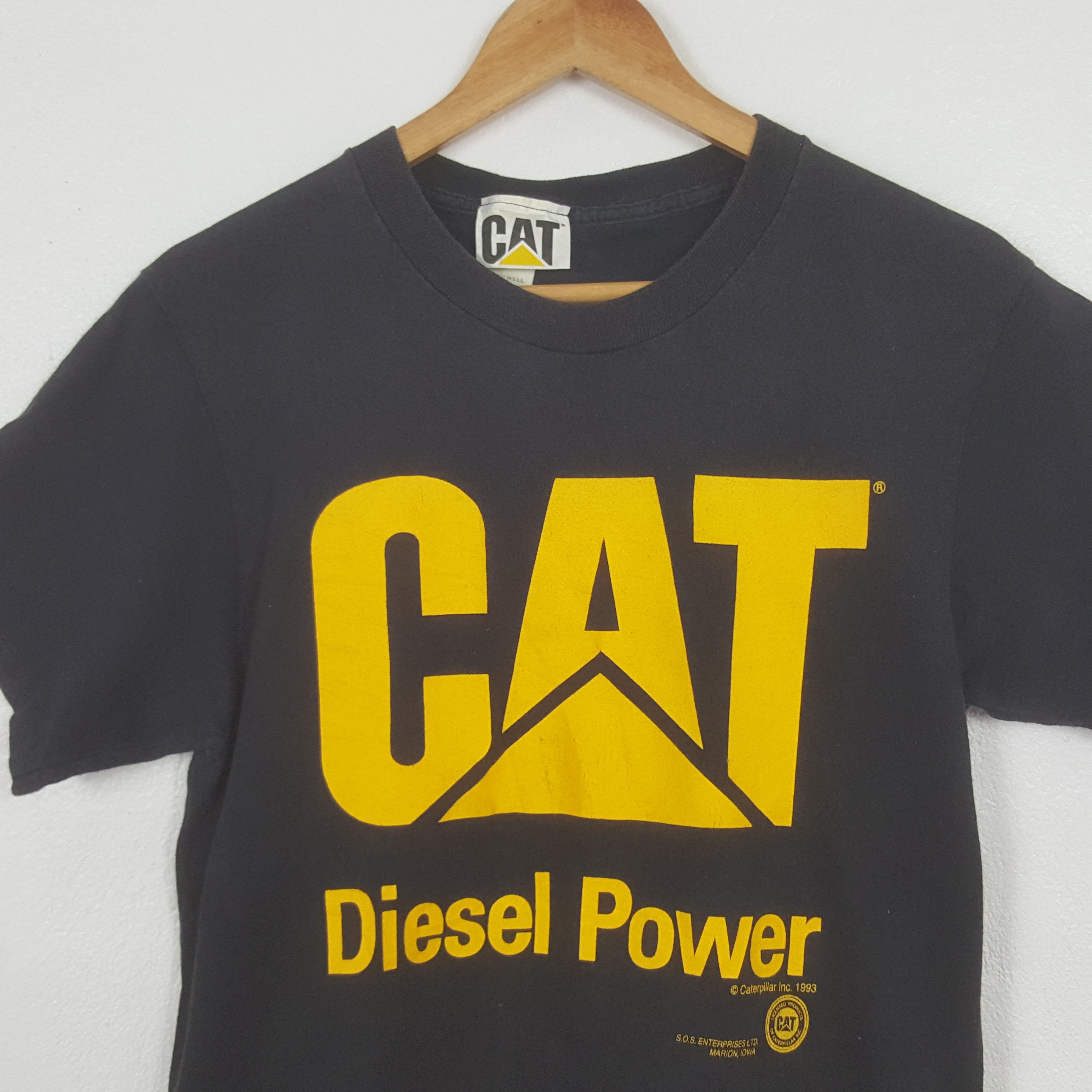 Caterpillar Vintage Caterpillar 1993 American Work Tshirt C312N66 Size US S / EU 44-46 / 1 - 2 Thumbnail