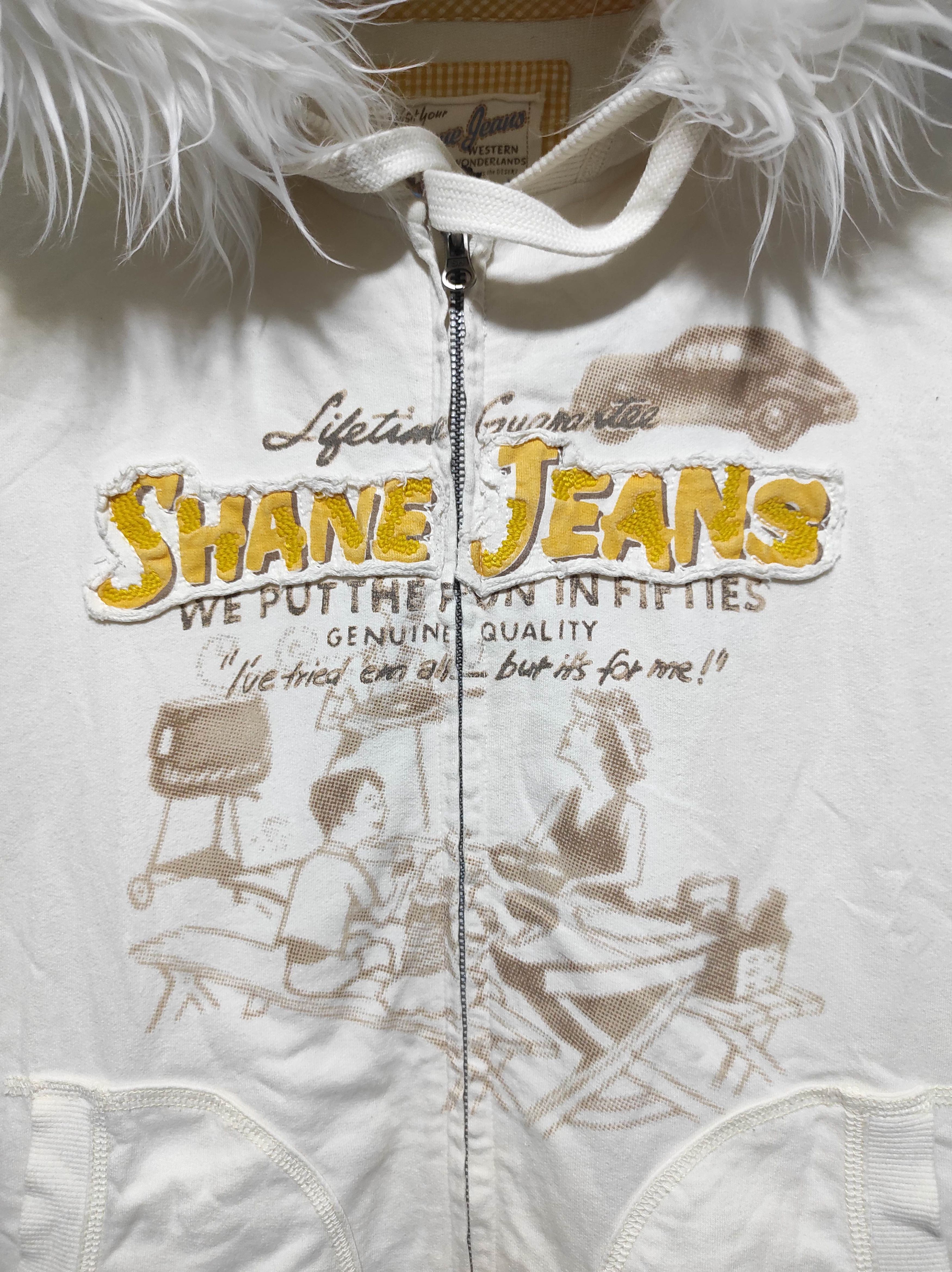 If Six Was Nine Shane Jeans Zipper Fur Hoodie LGB IfSixWasNine style Size US L / EU 52-54 / 3 - 4 Thumbnail