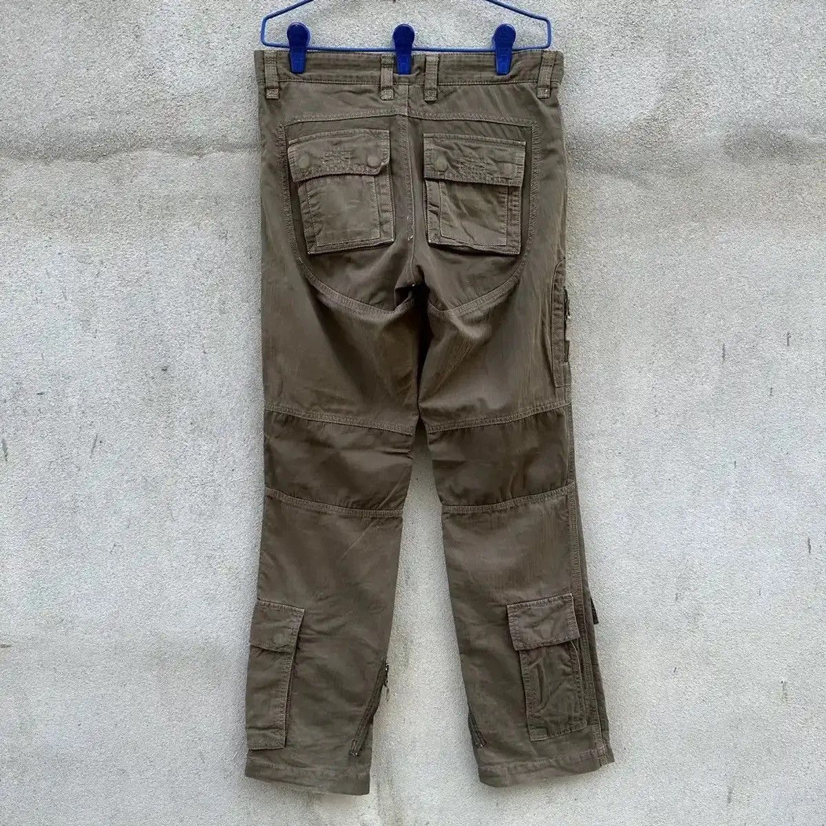 Aeronautica Militare 💥 STEALS 💥 AERONAUTICA MILITARE TROUSERS MULTIPOCKET CARGO Size US 32 / EU 48 - 14 Thumbnail