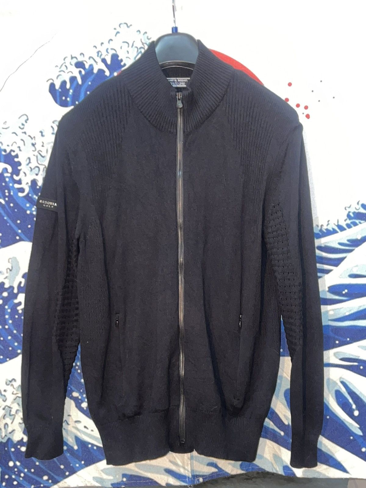 Designer × Jean-Michel Basquiat JEAN MICHEL BASQUIAT GOLF ZIPPER SWEATER L Size US L / EU 52-54 / 3 - 3 Thumbnail