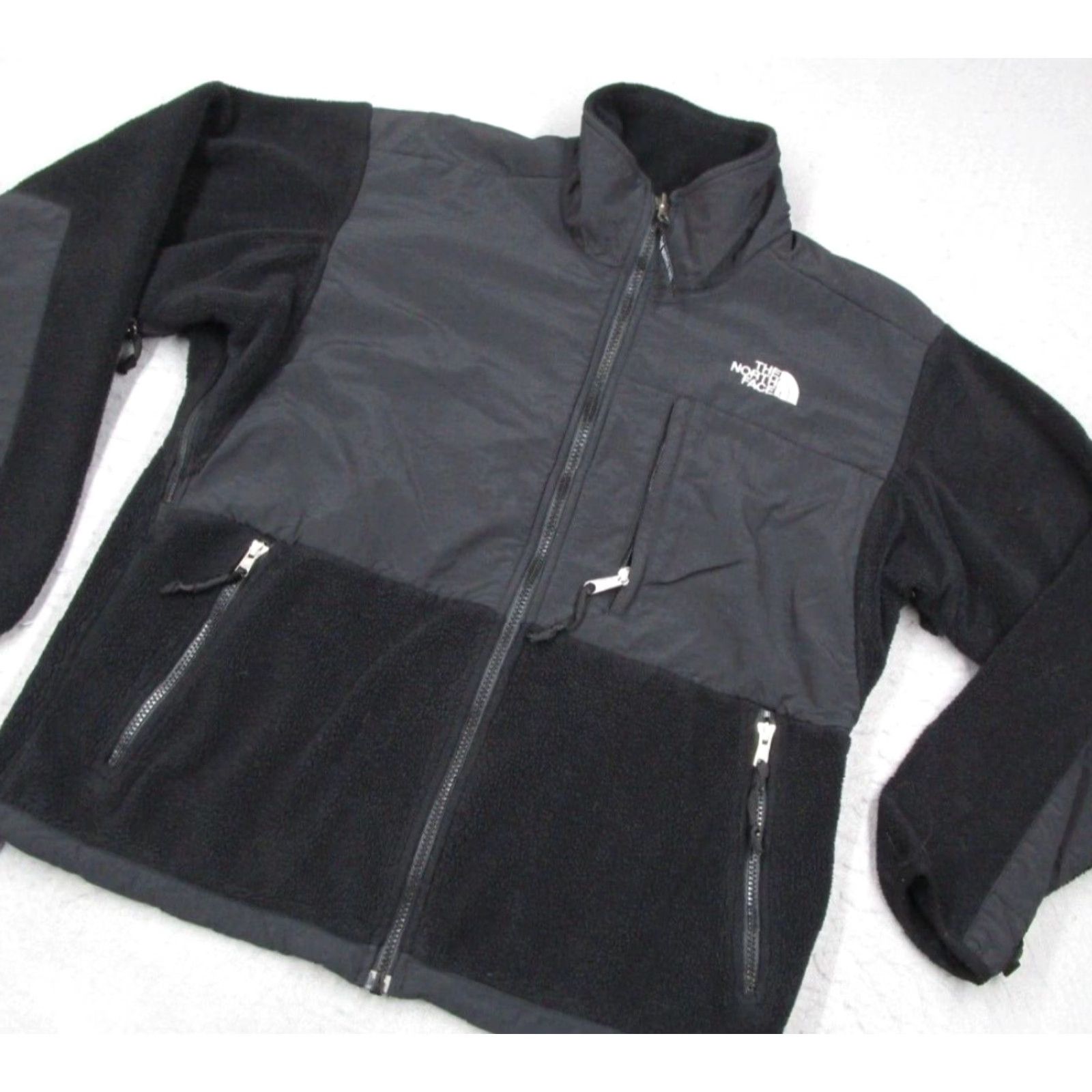 The North Face The North Face Denali Jacket Women M Black Full Zip Fleece Pockets Logo Polartec Outdoor Travel Casual Workwear Size M / US 6-8 / IT 42-44 - 2 Thumbnail