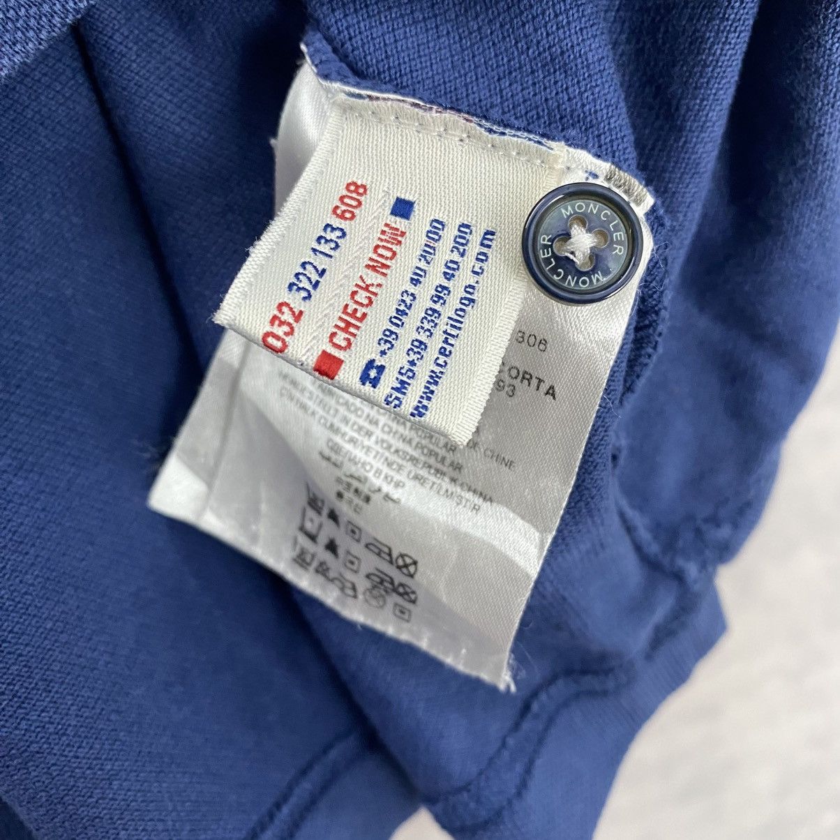 Moncler Mocler Polo Tee Size US S / EU 44-46 / 1 - 9 Thumbnail