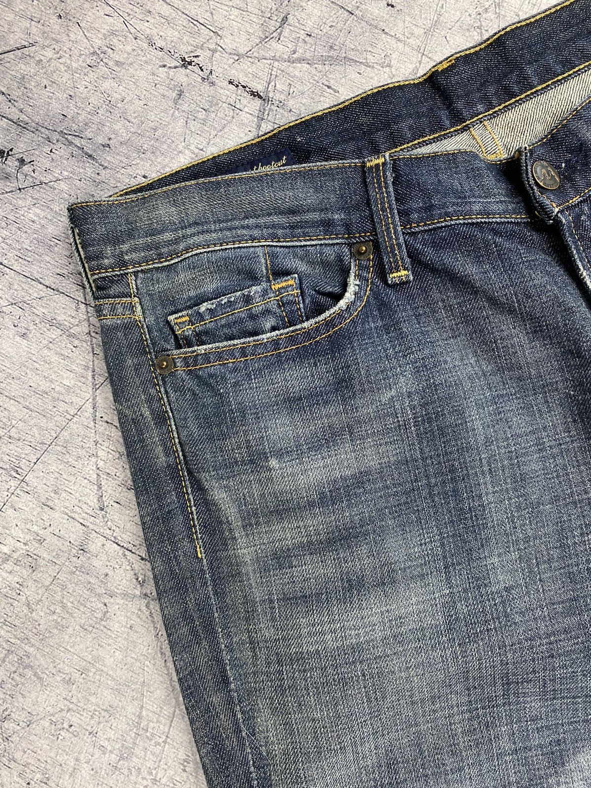 7 For All Mankind Jerome Dahan Relaxed Bootcut Pants New Age Cowboys USA Made Size US 32 / EU 48 - 12 Thumbnail