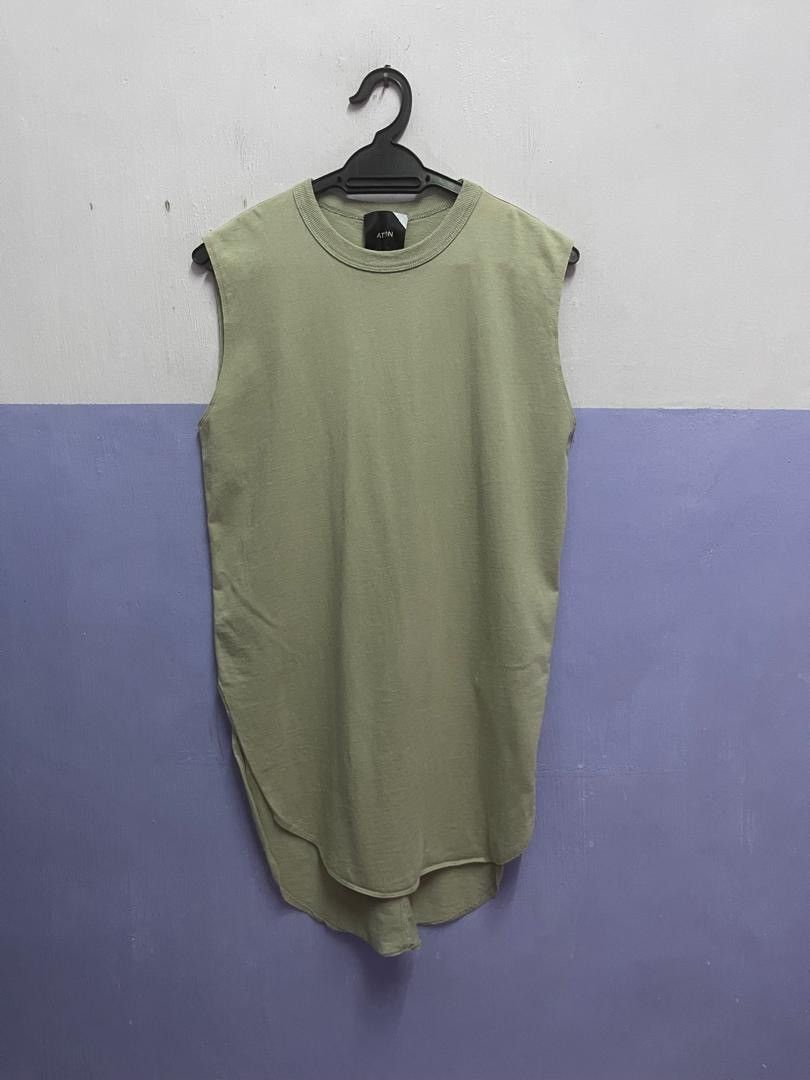 ATON ATON Tank Top In Khaki Size US M / EU 48-50 / 2 - 2 Thumbnail
