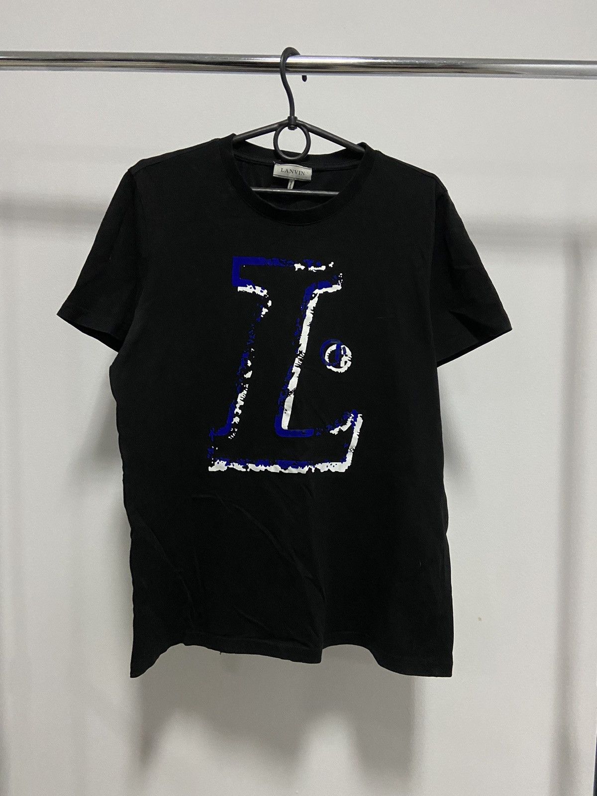 Lanvin × Vintage Lanvin t shirt big L logo vintage Size US M / EU 48-50 / 2 - 1 Thumbnail