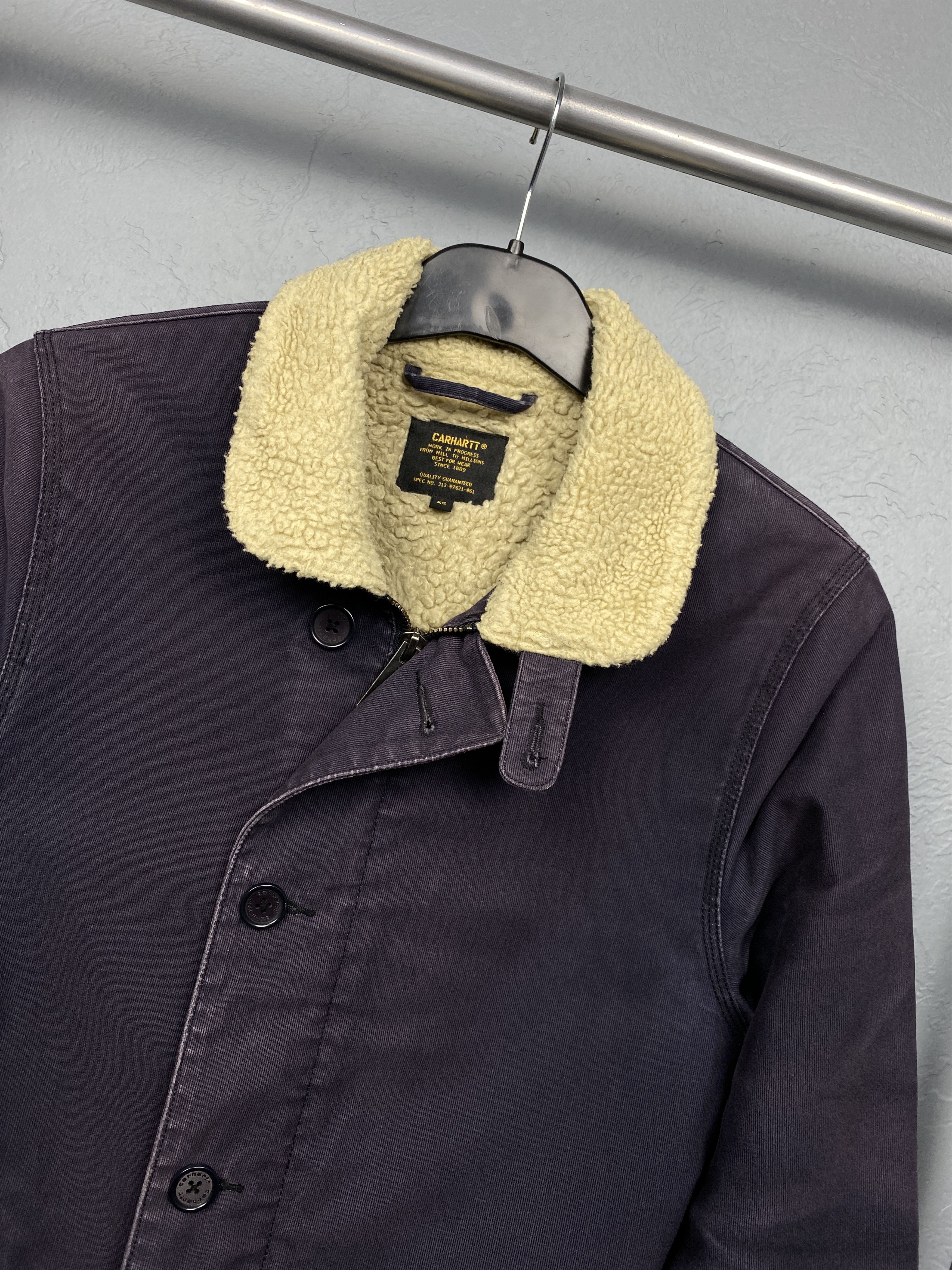 Carhartt Carhartt WIP Vintage Sherpa Lined Sheffield Jacket Size US XS / EU 42 / 0 - 2 Thumbnail