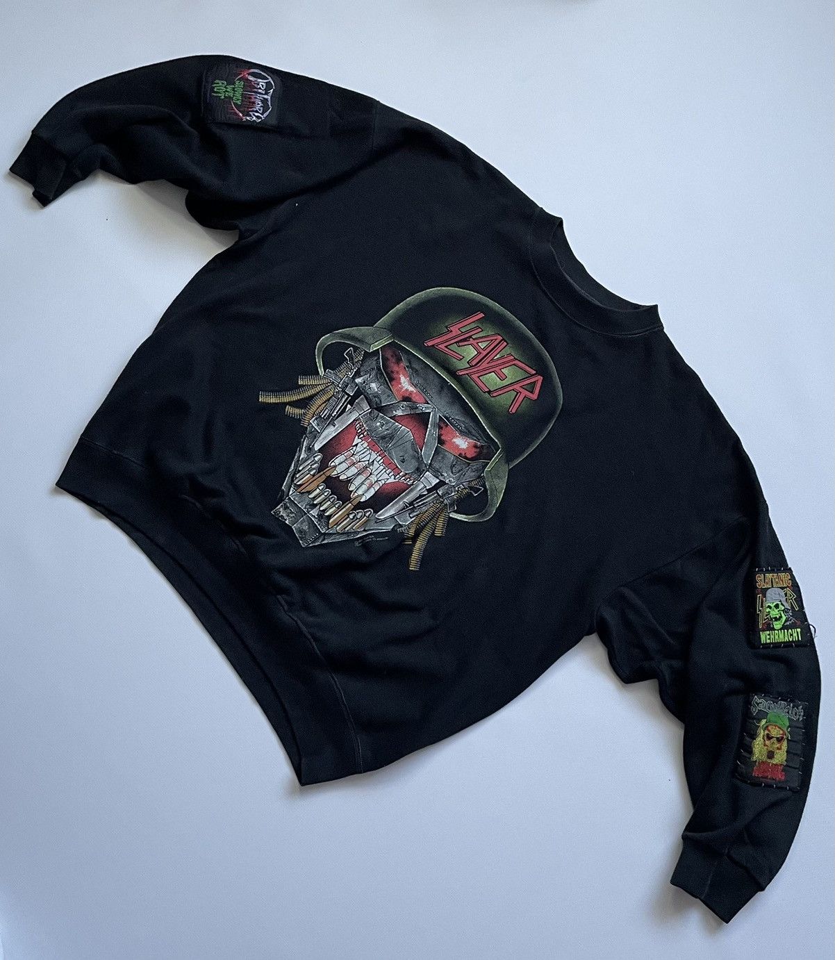 ❗️RARE❗️Vintage 1991 Slayer Clash of the TitansTour Sweatshirt
