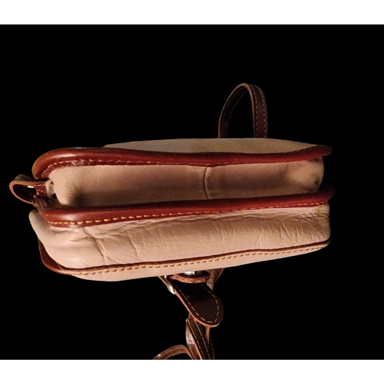 Vera Pelle Vera Pelle pale pink leather crossbody bag Size ONE SIZE - 4 Thumbnail