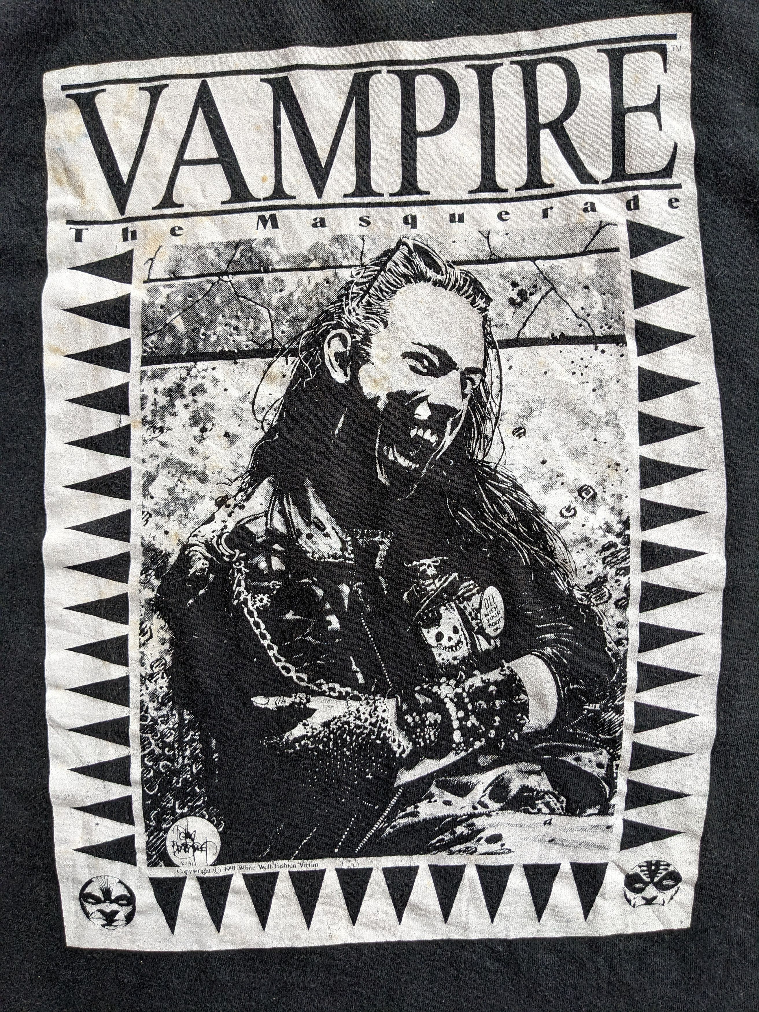 Fashion Victim × Vintage Vintage 1991 fashion victim Vampire The Masquerade Size US S / EU 44-46 / 1 - 2 Thumbnail
