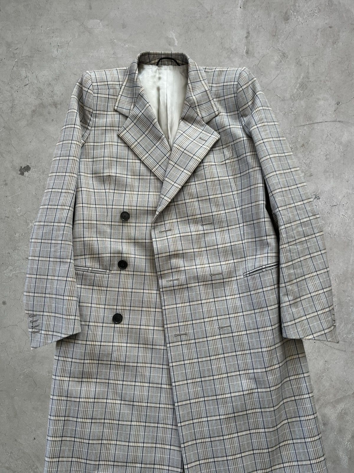 Balenciaga SS/17 Balenciaga Plaid Trench Coat Size US S / EU 44-46 / 1 - 7 Thumbnail