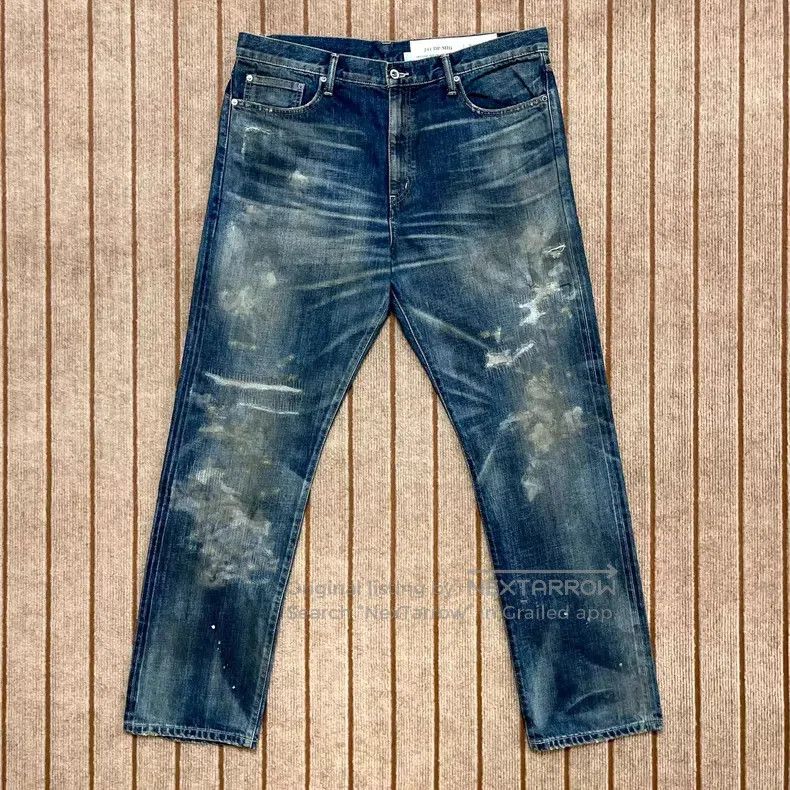 Neighborhood Neighborhood size XL Distressed Blue Dirty Pants Size US 27 - 1 Thumbnail
