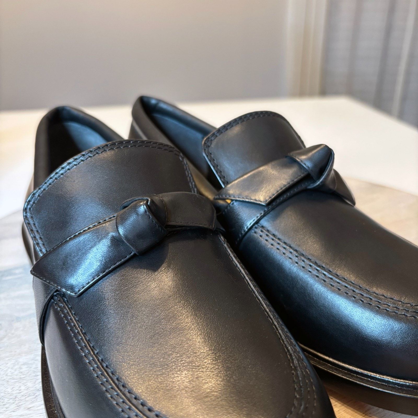Alexandre Birman Alexandre Birman Clarita Chunky Loafer Black Leather Sz 7.5 Size US 7.5 / IT 37.5 - 8 Thumbnail
