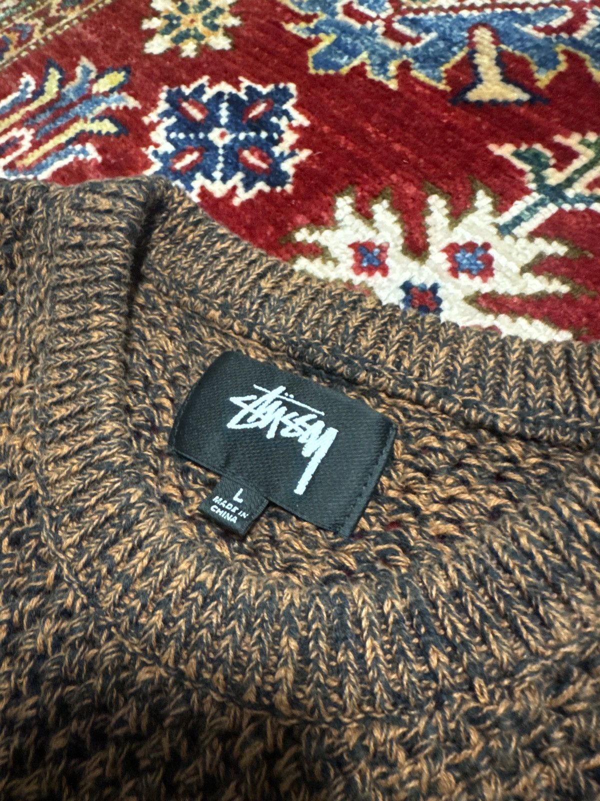 Stussy Stussy rare knit Size US L / EU 52-54 / 3 - 3 Thumbnail