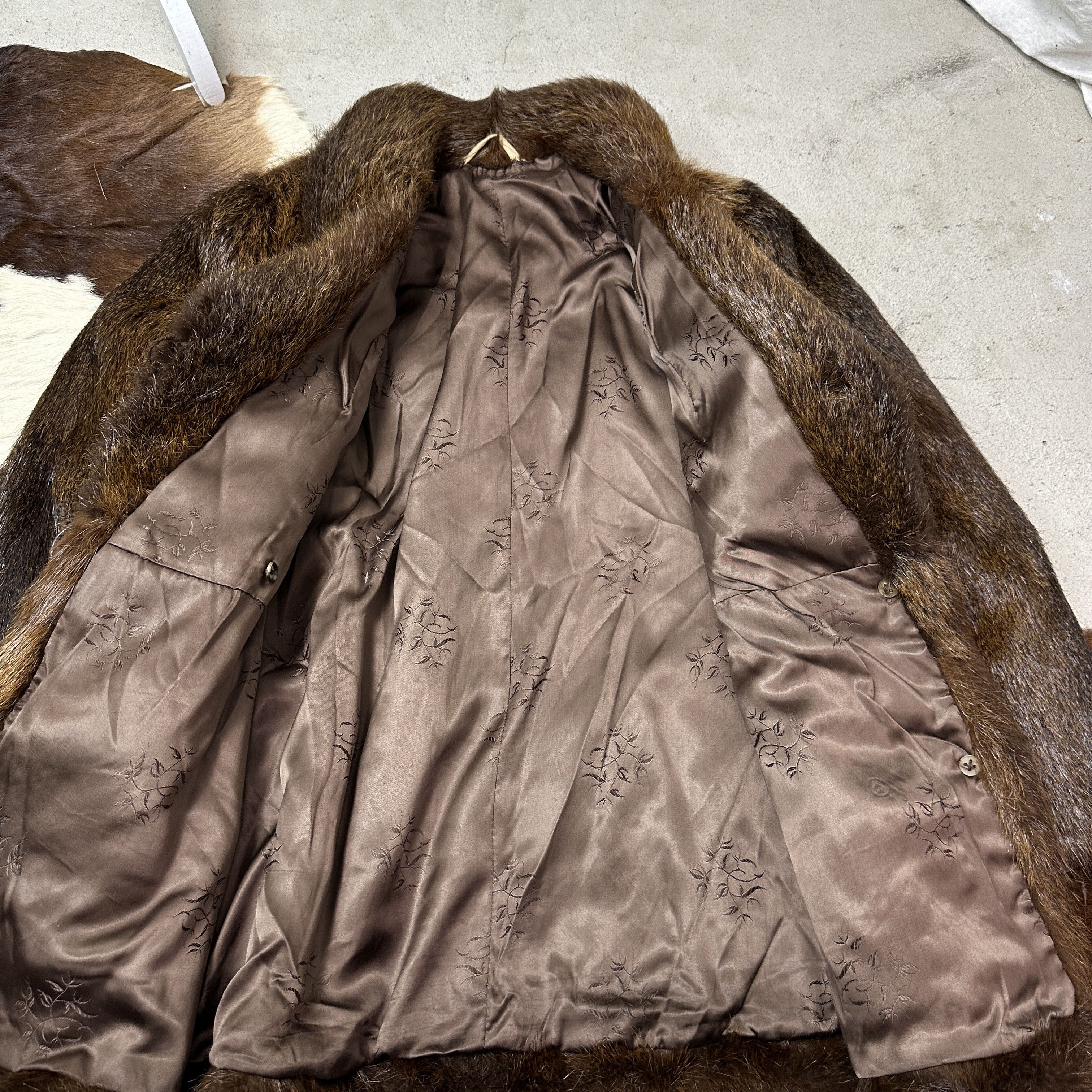 Vintage Vintage Old Money Classy Nutria Real Fur Coat 90s Size M / US 6-8 / IT 42-44 - 6 Thumbnail