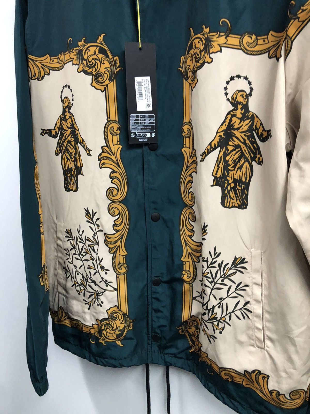 Pleasures Pleasures Iuter Lorenzo Green Coach Jacket Medium Size US M / EU 48-50 / 2 - 5 Thumbnail