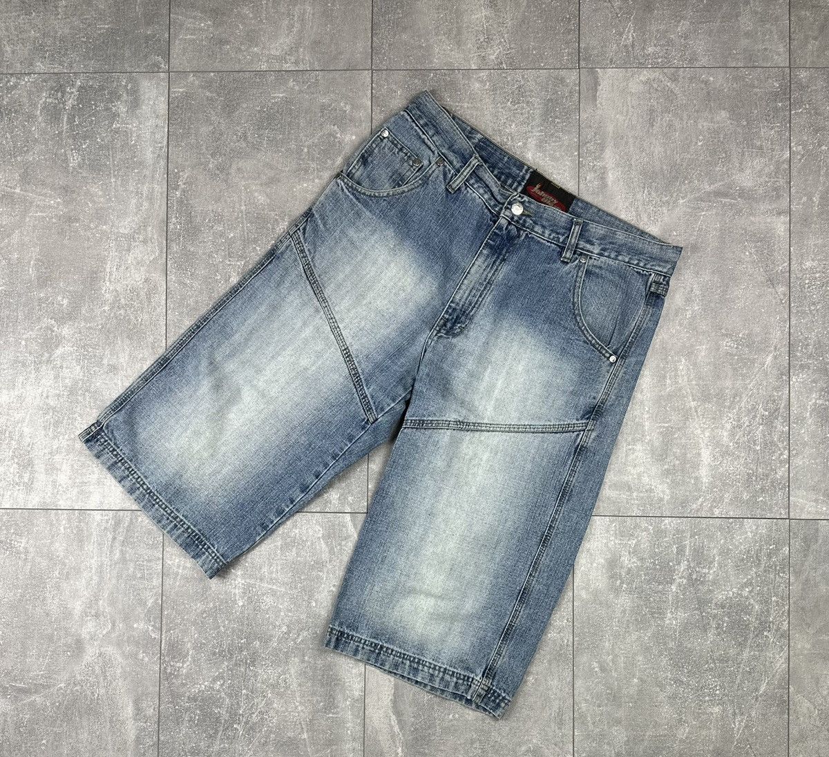Wu-Tang Clan Johnny Blaze Mens Vintage Denim Jeans Short Wu Tang Clan Size US 32 / EU 48 - 8 Thumbnail