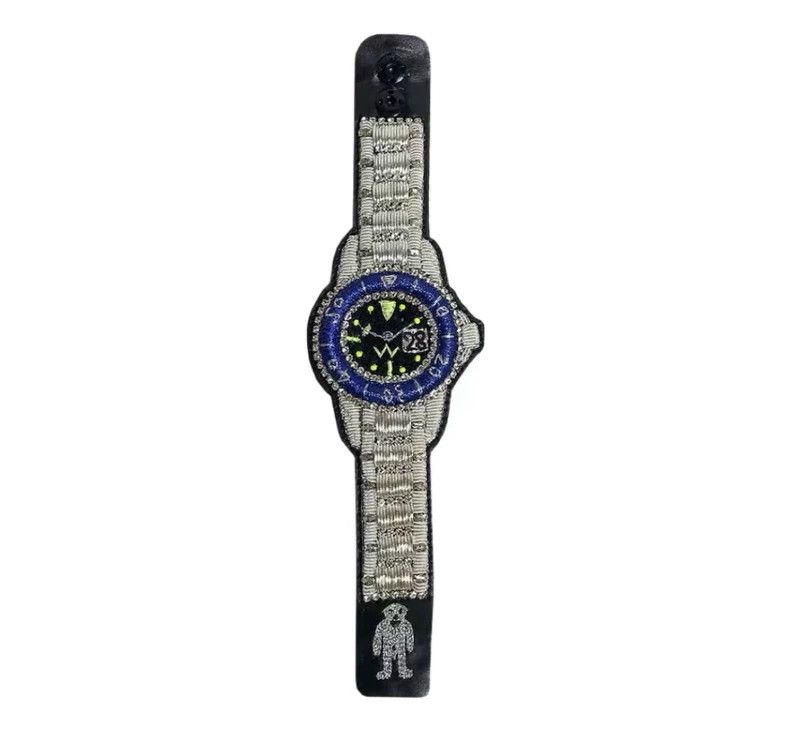 walter van beirendonck 21fw silver watch