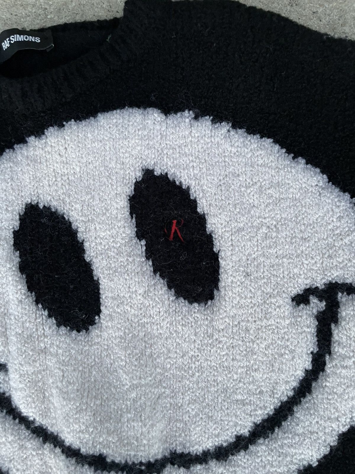 Raf Simons Raf Simons Smiley Wool Sweater Size US XXS / EU 40 - 3 Thumbnail
