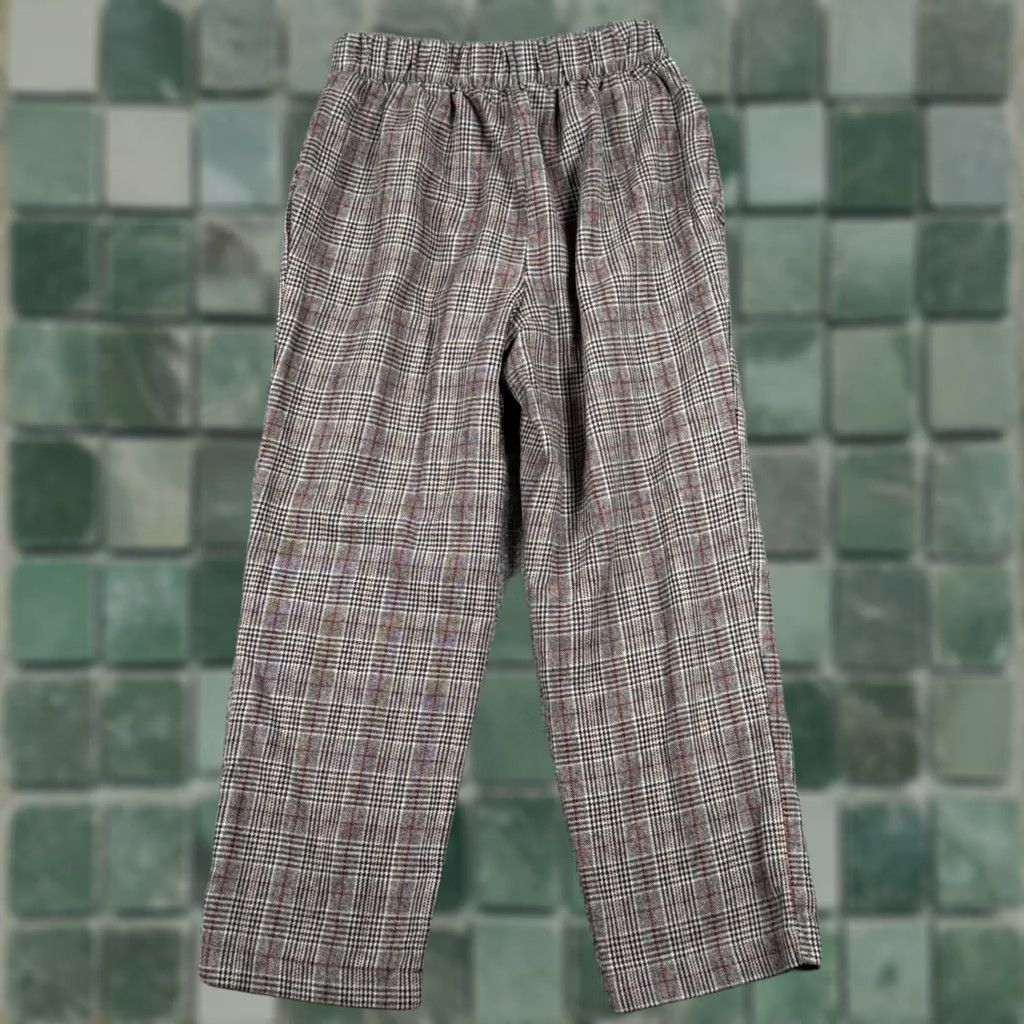 Vintage VINTAGE American Eagle Plaid Pants Women's XS Regular Gray Tweed Office Preppy Y2K 90s Grounded Size 26" / US 2 / IT 38 - 1 Thumbnail