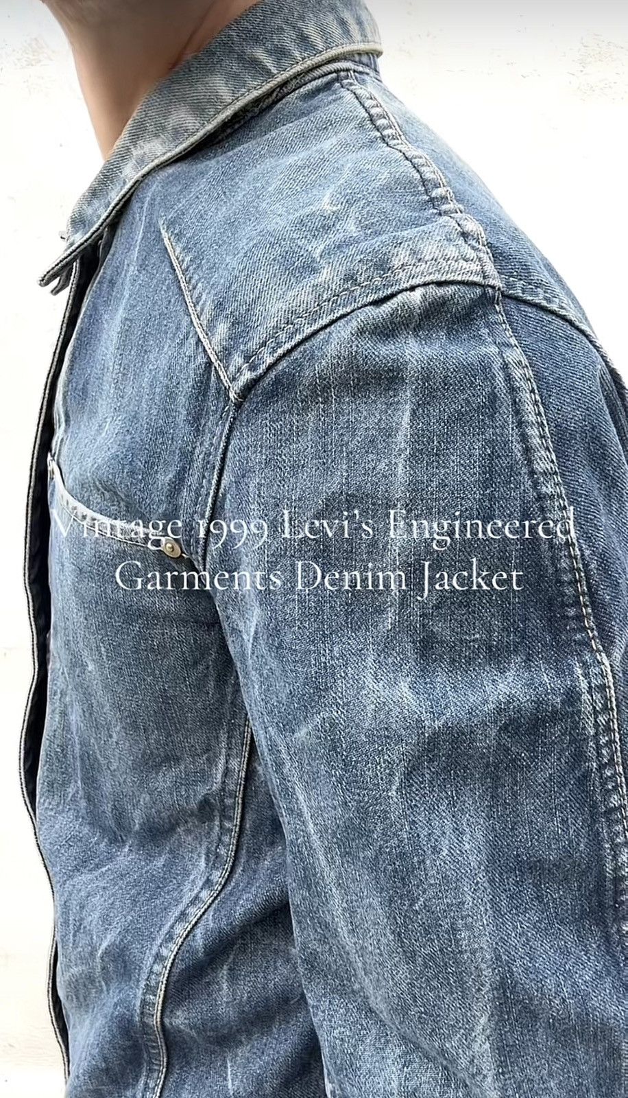 Levi's Vintage Levis Engineered Denim Jacket 1999 Japanese If Six W Size US M / EU 48-50 / 2 - 15 Thumbnail