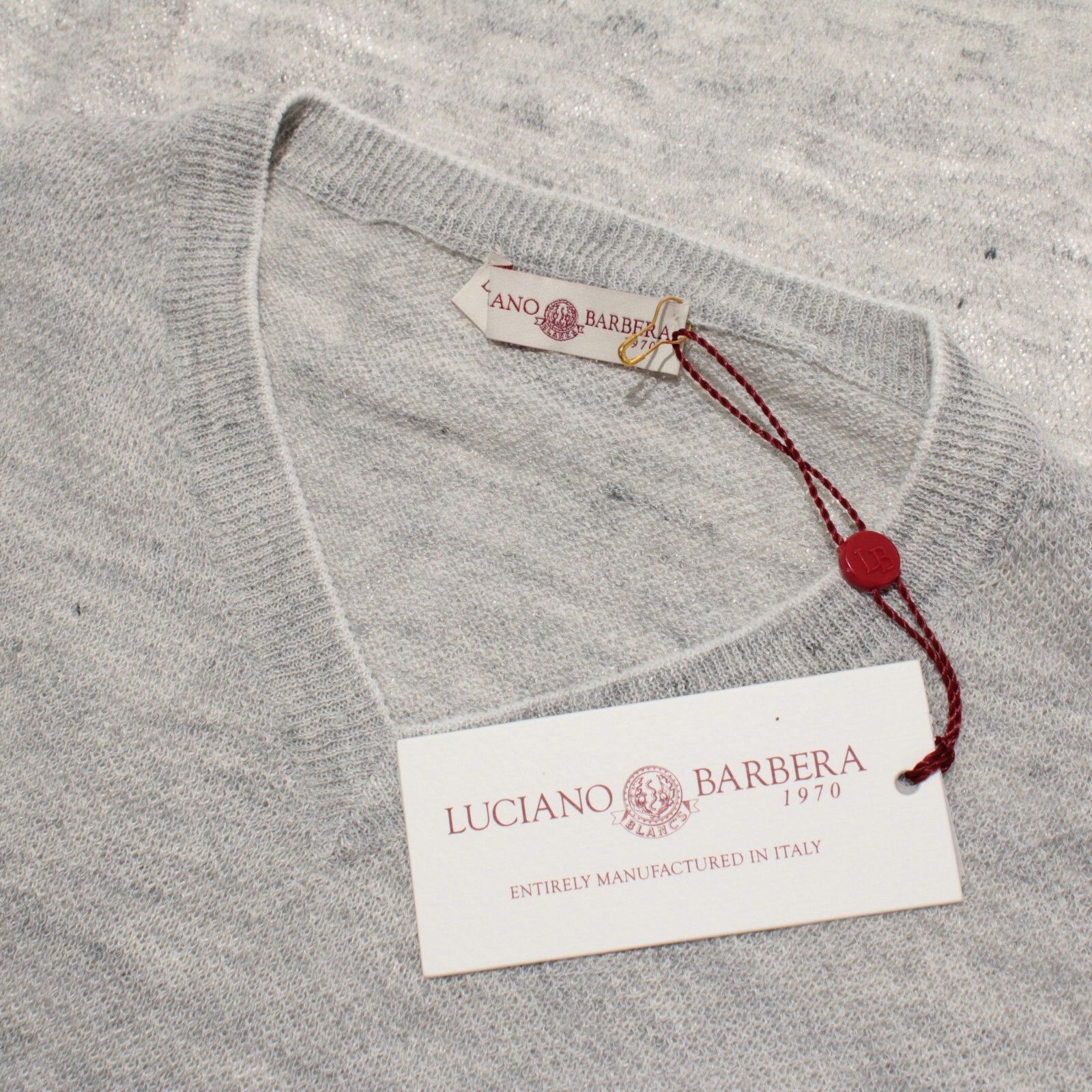Luciano Barbera Luciano Barbera Sweater Size US M in Gray Size US M / EU 48-50 / 2 - 1 Thumbnail