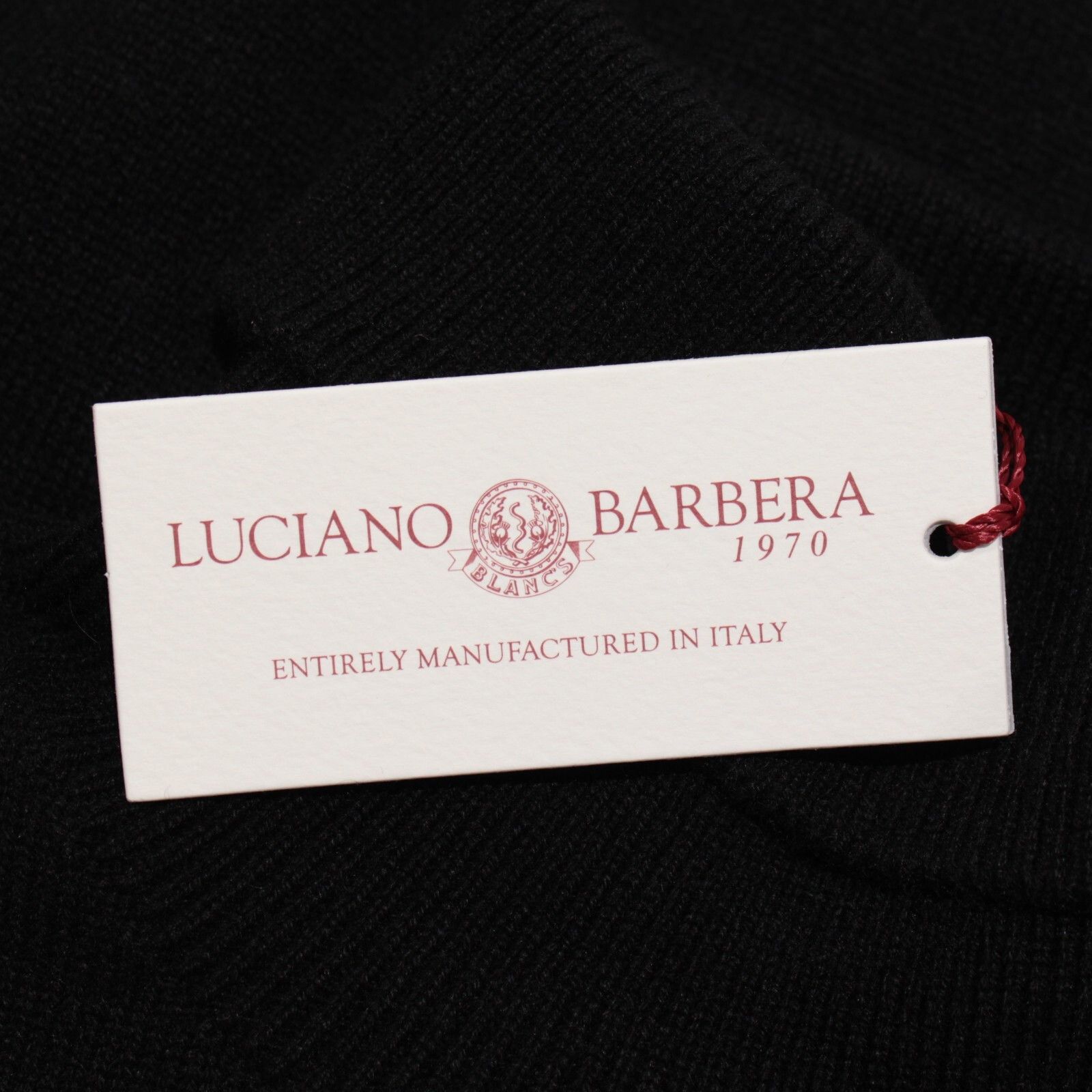 Luciano Barbera Luciano Barbera Sweater Size US XL in Black Size US XL / EU 56 / 4 - 2 Thumbnail