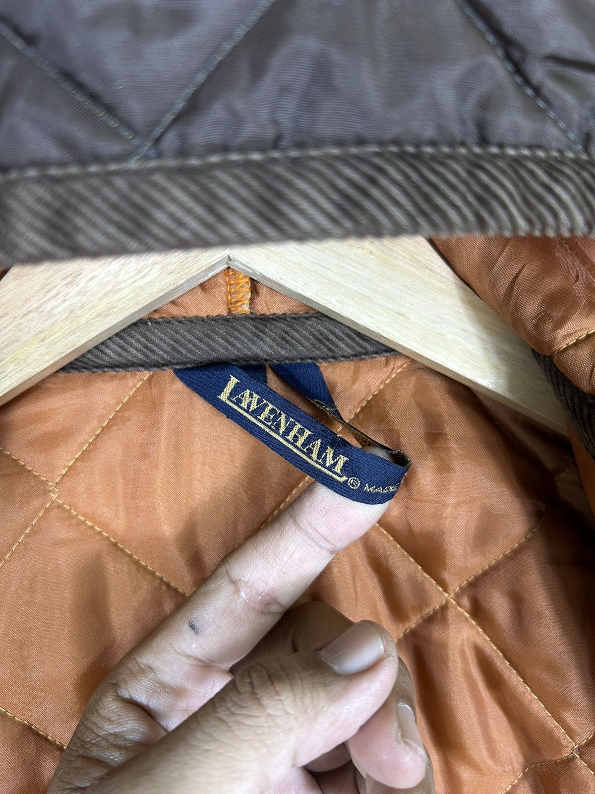 Lavenham 🔥Lavenham Suffolk Hooded Snap Button Quilted Jacket Size XS / US 0-2 / IT 36-38 - 10 Thumbnail