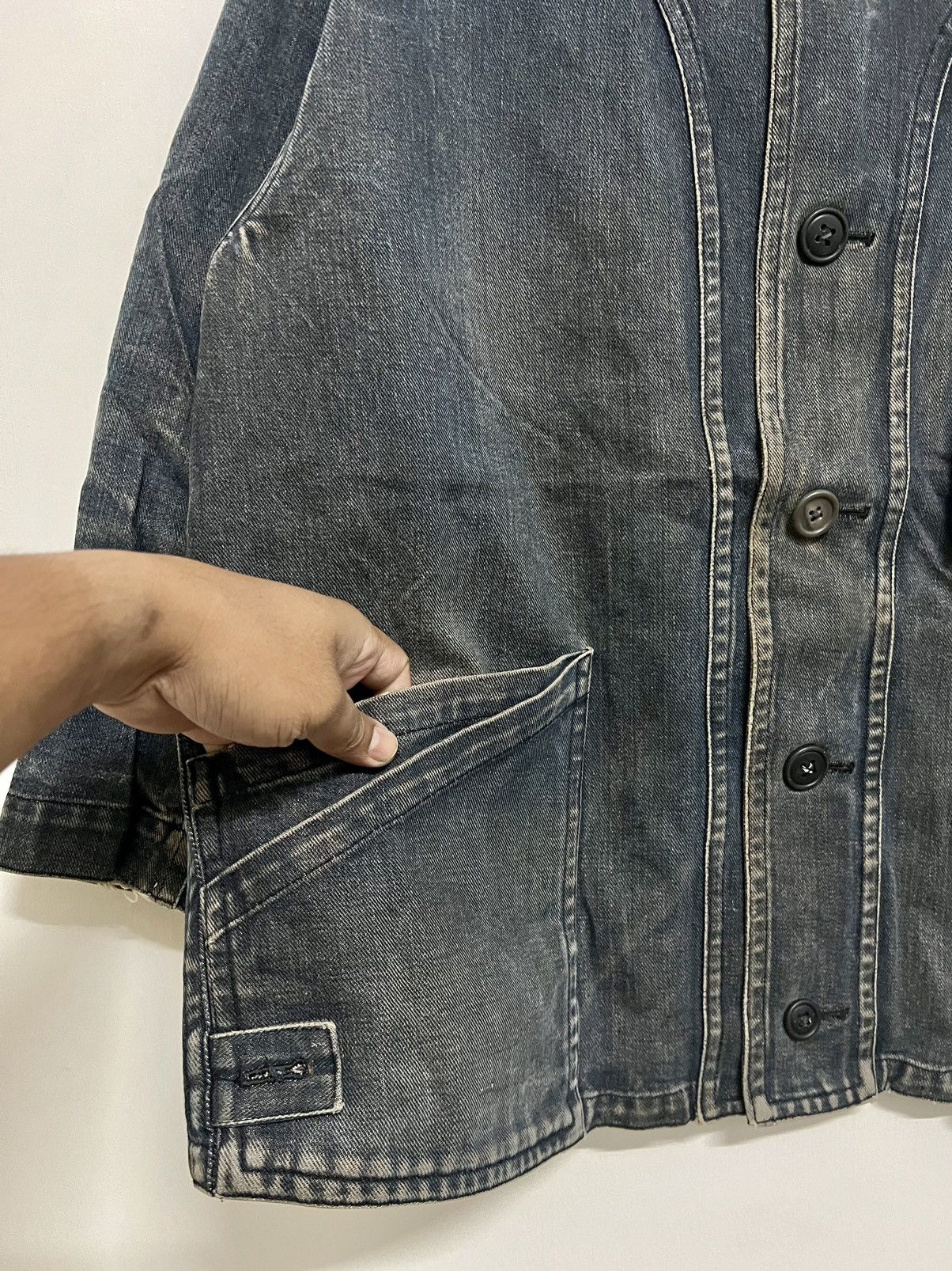 BIGI × Vintage × yoshie inaba VINTAGE 80s BIGI DENIM GOVERNOR JACKET Size US L / EU 52-54 / 3 - 5 Thumbnail