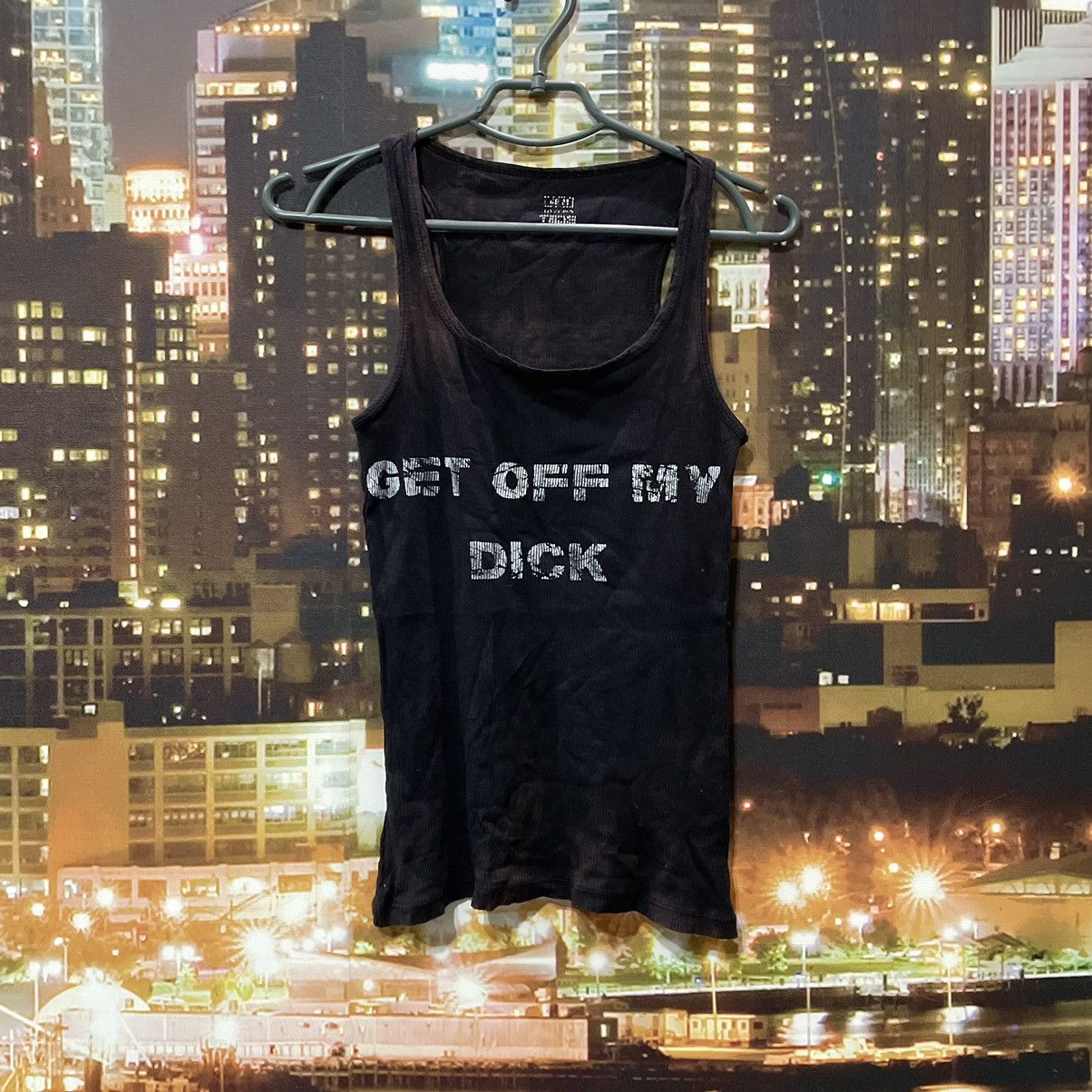 Band Tees OPIUM TANK TOP HUMOR GET OFF MY DICK PENIS FADE PORNO STAR Size US S / EU 44-46 / 1 - 1 Thumbnail