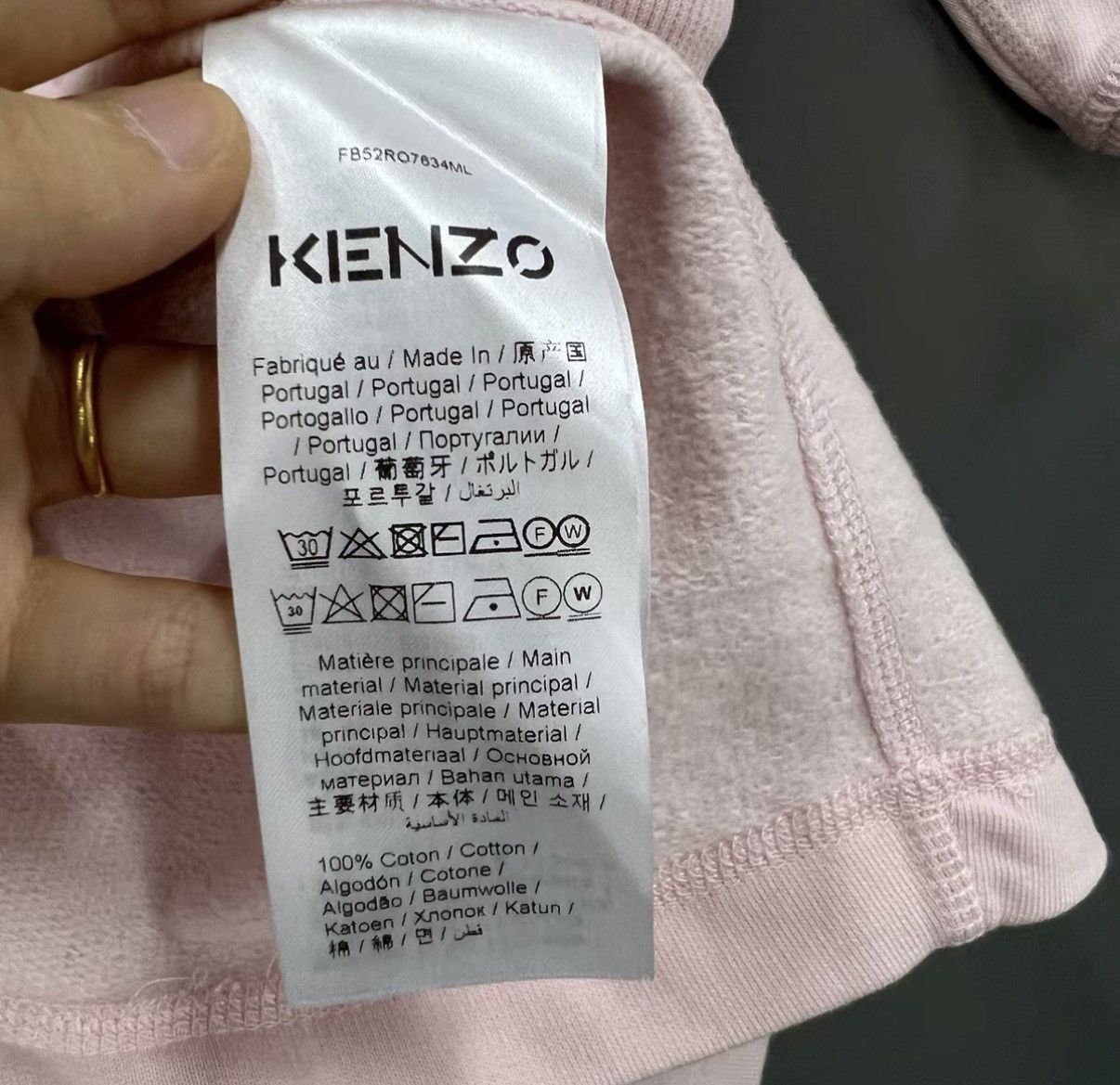 Kenzo KENZO pink tiger embroidered dress J41 Size M / US 6-8 / IT 42-44 - 4 Thumbnail