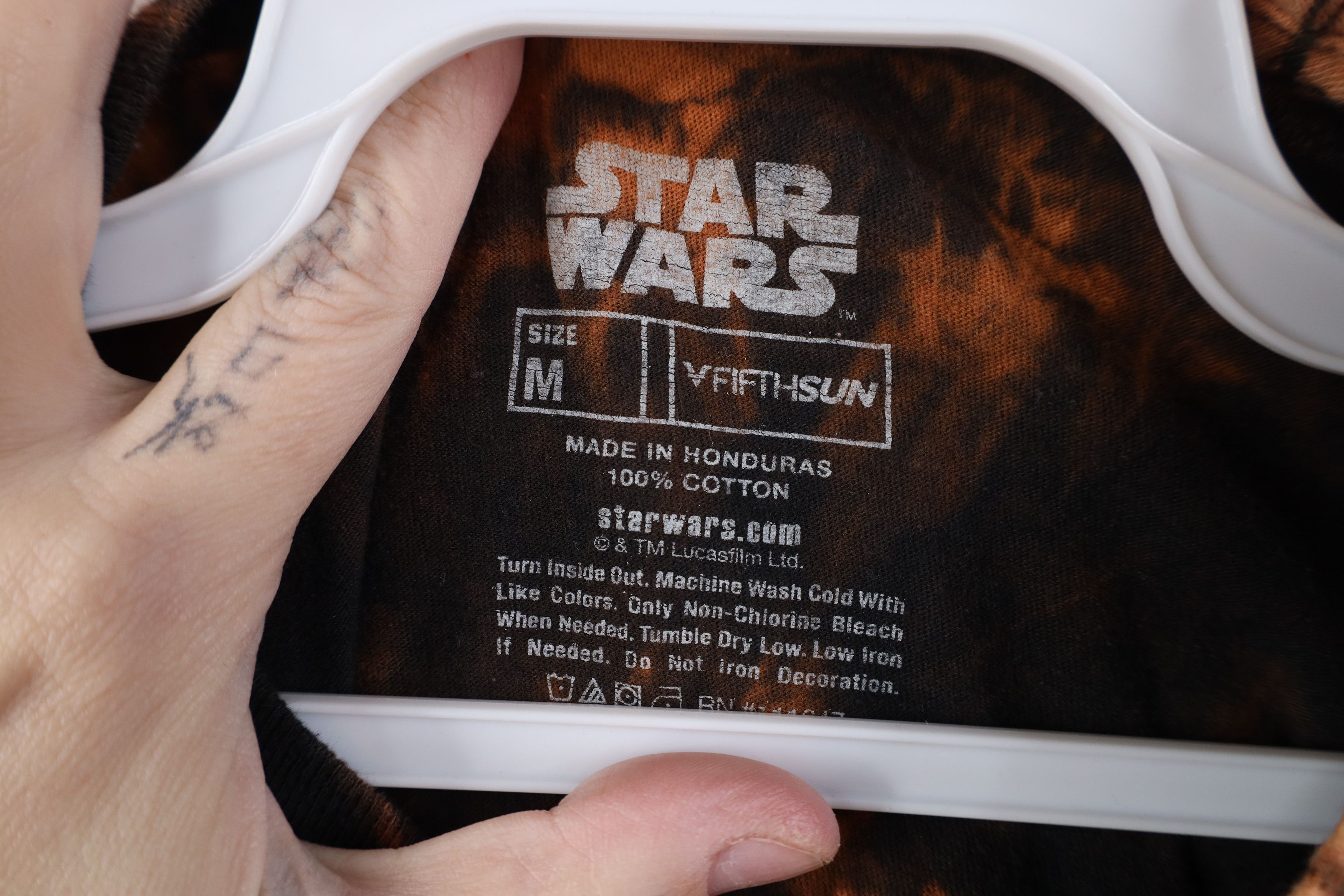 Star Wars Star Wars Wash The Mandalorian Short Sleeve T-Shirt Trippy Size M / US 6-8 / IT 42-44 - 6 Thumbnail