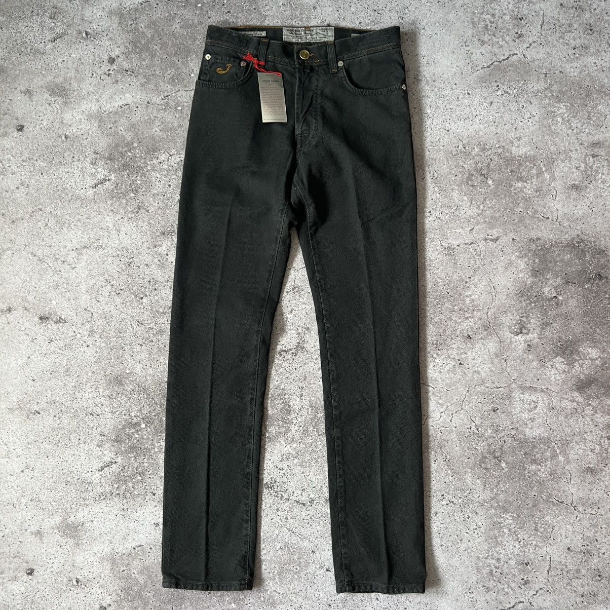 Jacob Cohen Jacob Cohen Type 610 Limited Luxury Jeans Men's Black Grey Size US 32 / EU 48 - 2 Thumbnail
