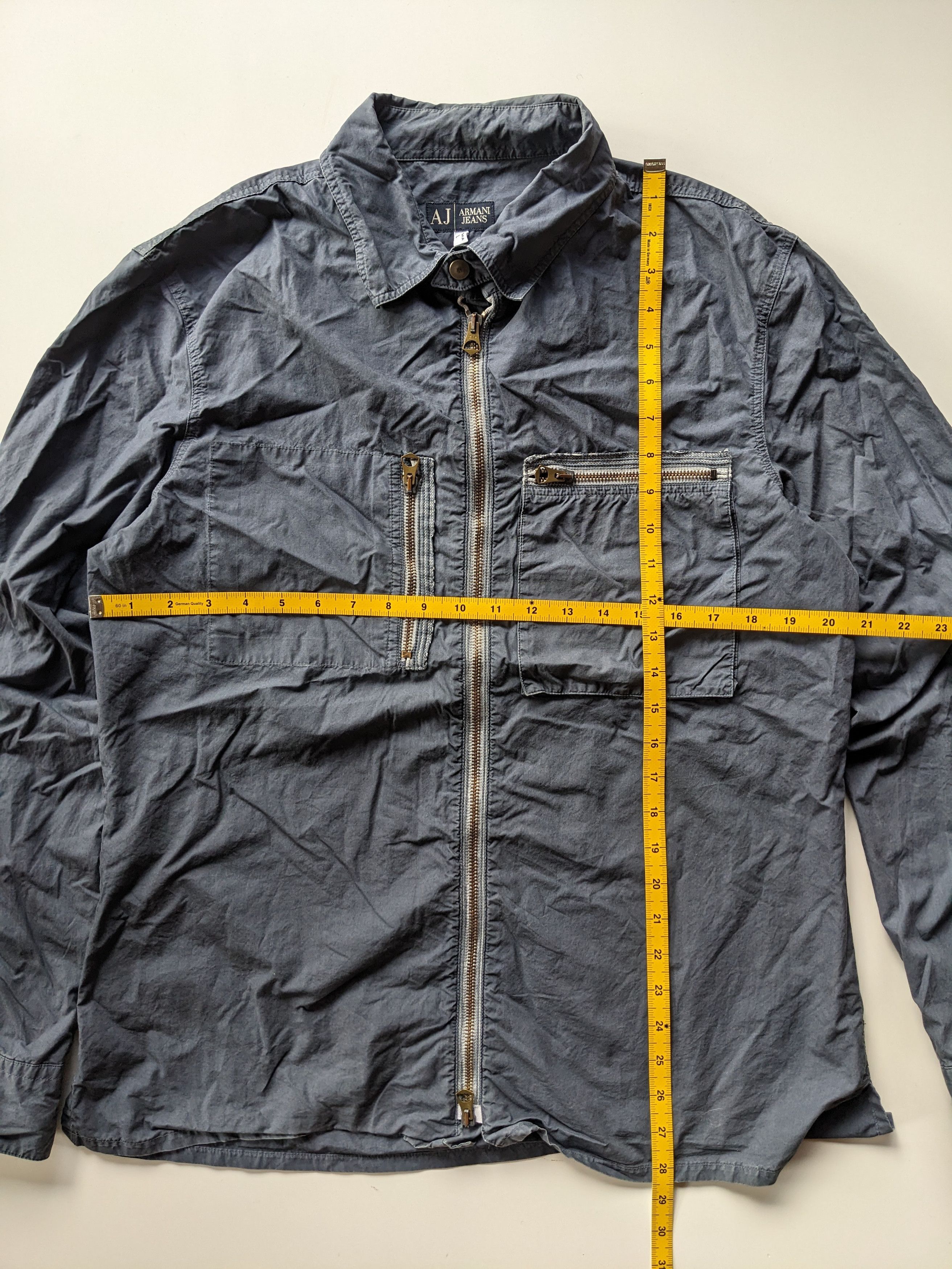 Armani × Armani Exchange Armani Jeans full zipper jacket Size US L / EU 52-54 / 3 - 9 Thumbnail
