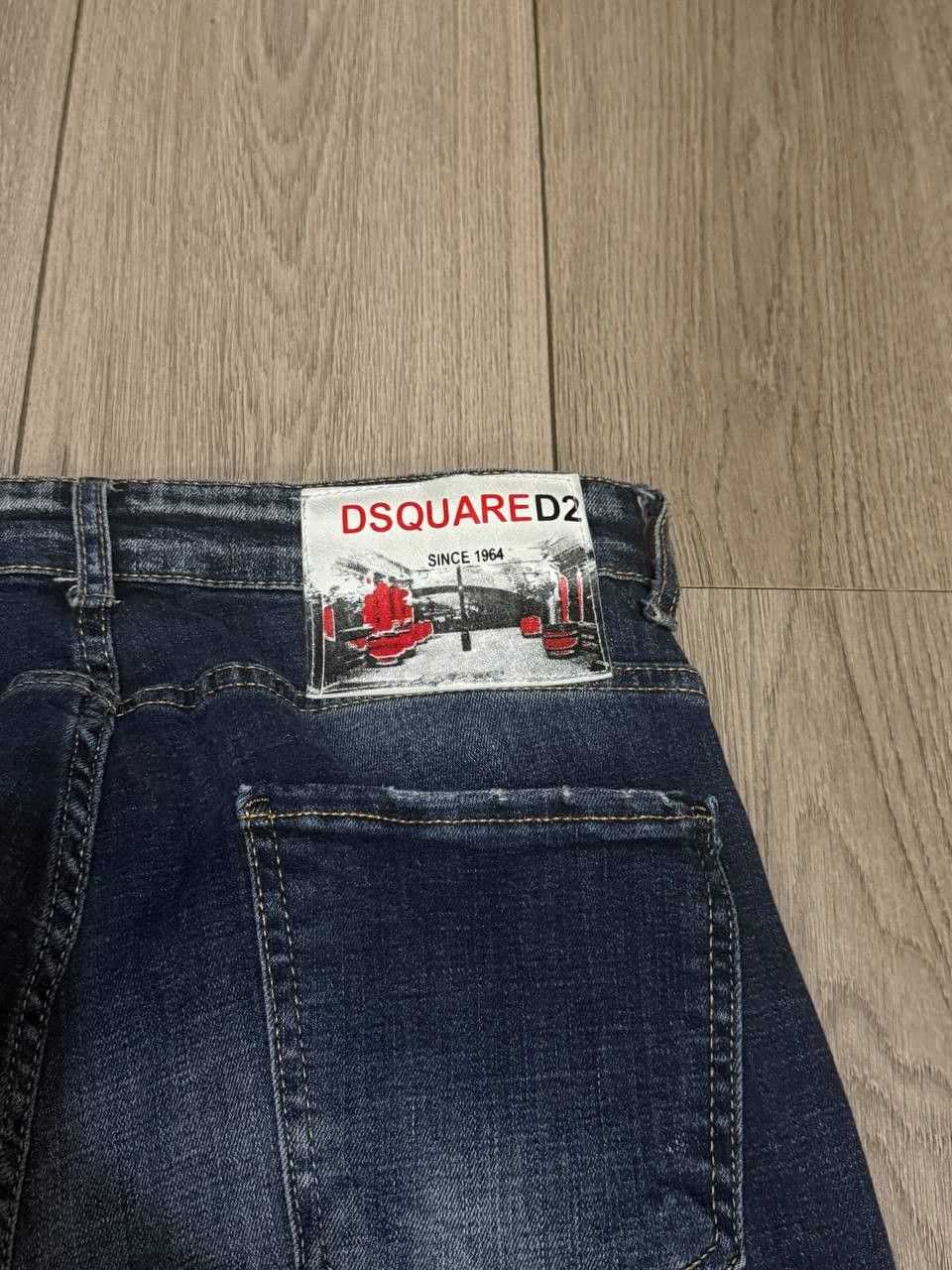 Dsquared2 dsquared2 jeans men 50 regular blue faded Size US 34 / EU 50 - 5 Thumbnail