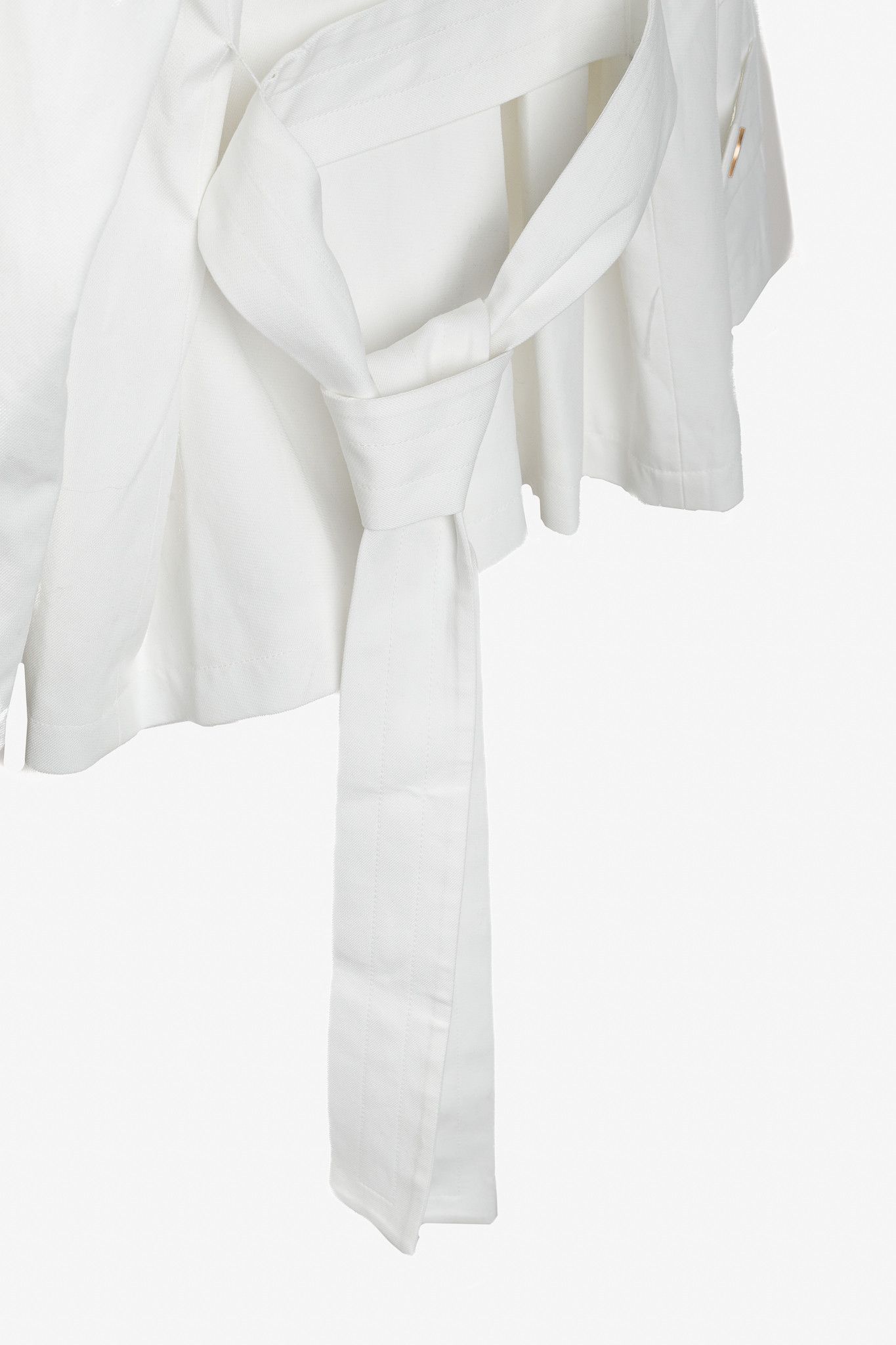 LOW CLASSIC Low Classic White 22PF Down Pocket Cotton-Blend Jacket Size XS / US 0-2 / IT 36-38 - 7 Thumbnail