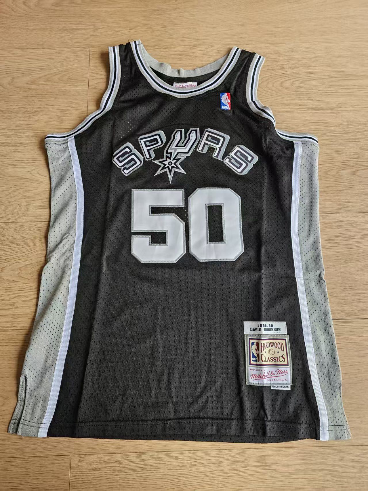 NBA 1998 99 San Antonio Spurs #50 David Robinson Jersey Size US XL / EU 56 / 4 - 1 Thumbnail