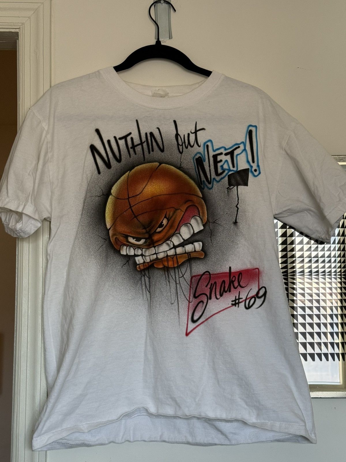 Vintage Basketball Tee Airbrush Tee Size US L / EU 52-54 / 3 - 1 Preview