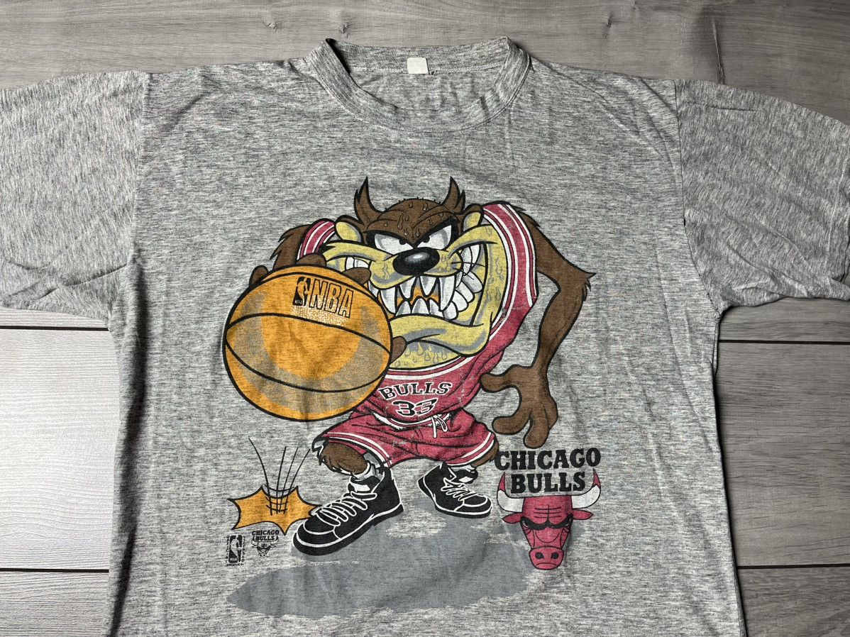 NBA × Vintage × Warner Bros Vintage Warner bros NBA T-shirt taz devil Space jam Size US L / EU 52-54 / 3 - 3 Thumbnail