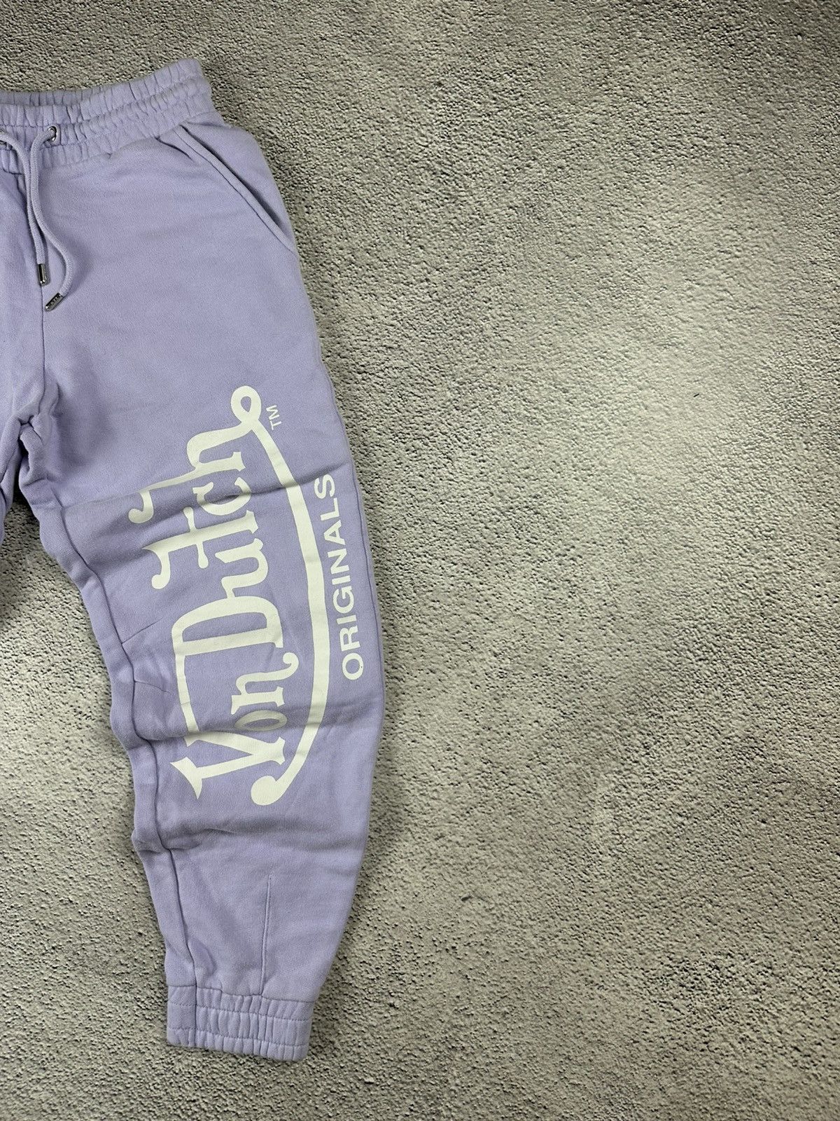 Von Dutch Vintage Von Dutch Sweatpants Baggy Big Logo Y2K Streetwear Size 27" / US 4 / IT 40 - 4 Thumbnail