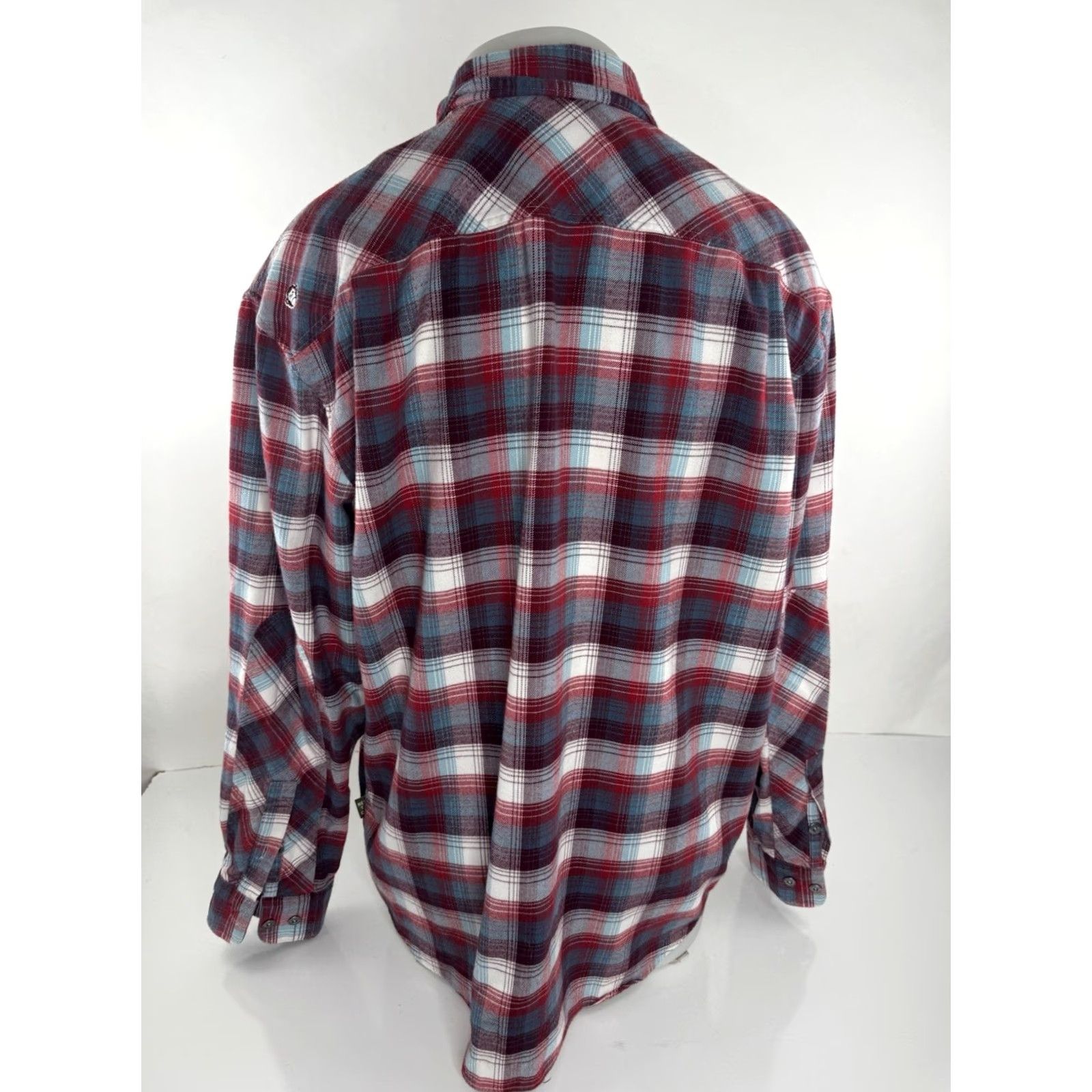 Howler Brothers HOWLER BROS Western Shirt Plaid Flannel XL Button-Up Long Sleeve Men Shoulder / Forearm Patch Multicolor XS? XL Size US XL / EU 56 / 4 - 3 Thumbnail