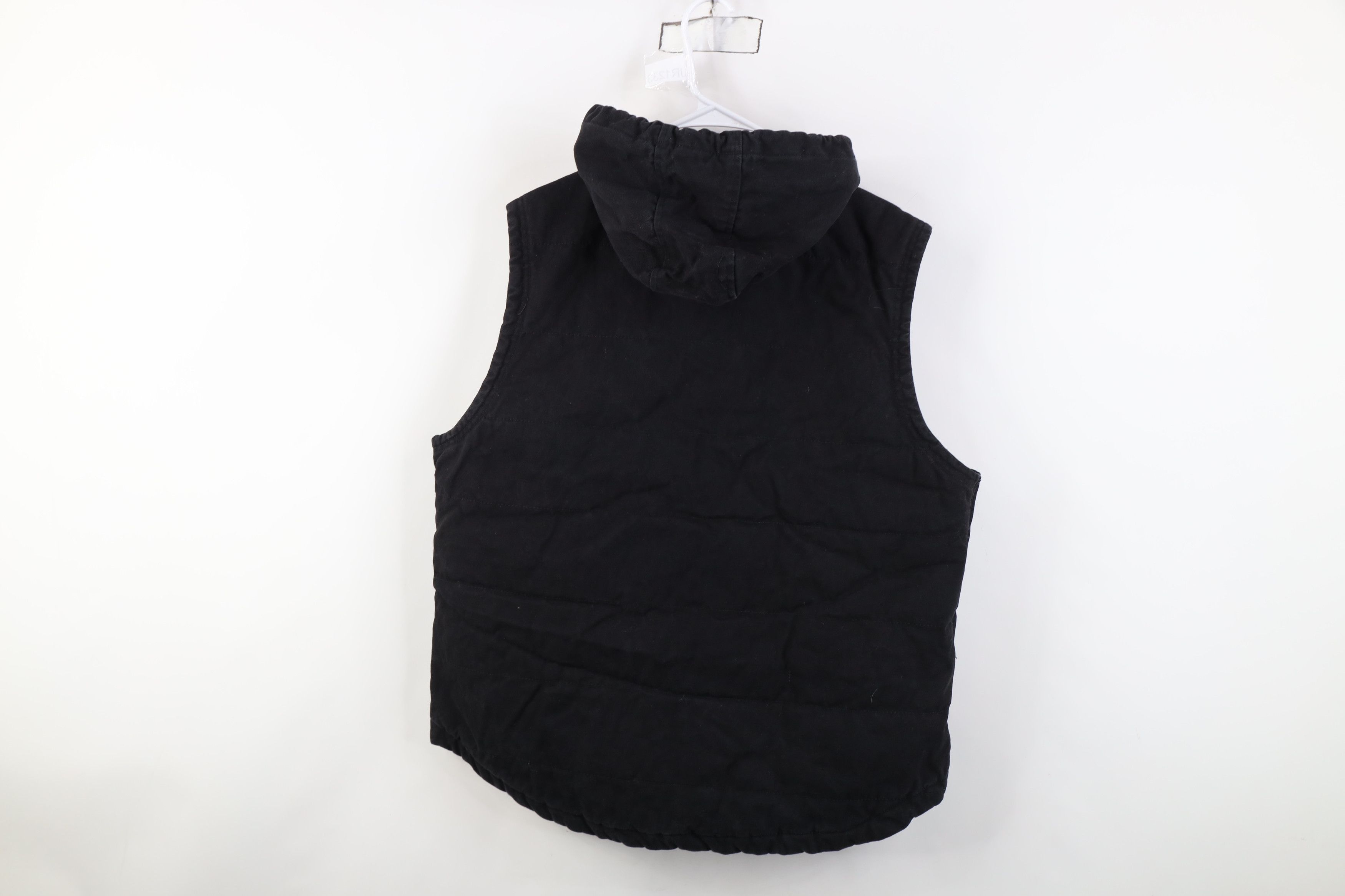 Wrangler Vintage Y2K Wrangler Sleeveless Hooded Canvas Vest Jacket Size US XL / EU 56 / 4 - 12 Thumbnail