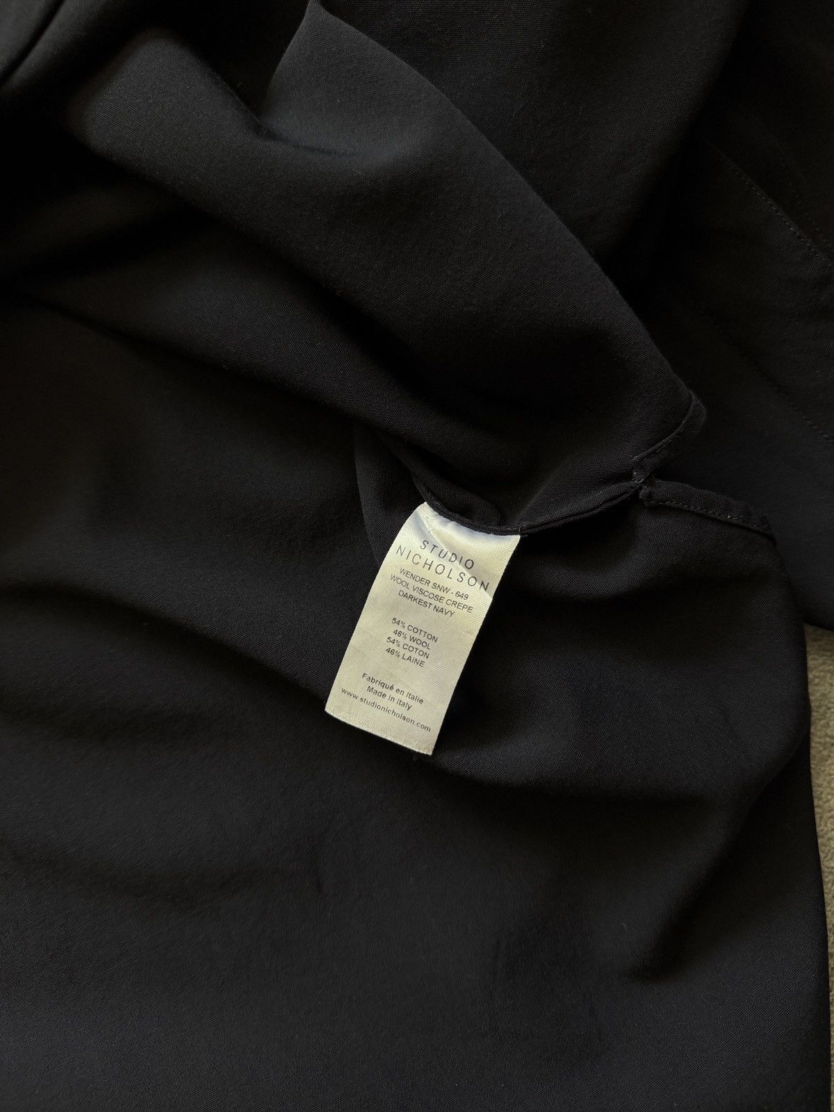 Studio Nicholson Studio Nicholson Blouse Oversize Overshirt Size XS / US 0-2 / IT 36-38 - 13 Thumbnail