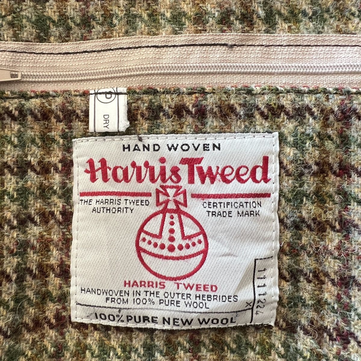 Nepenthes 🔥 Nepenthes X Harris Tweed Colar Less wool Hunting Jacket Size US S / EU 44-46 / 1 - 15 Thumbnail