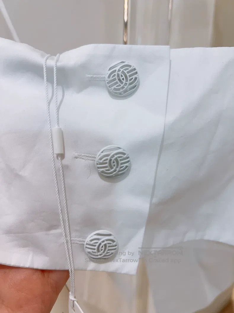 Chanel Chanel 20C Early Spring Vacation White Bow Strap Vest Size XXS / US 00 / IT 34 - 4 Thumbnail