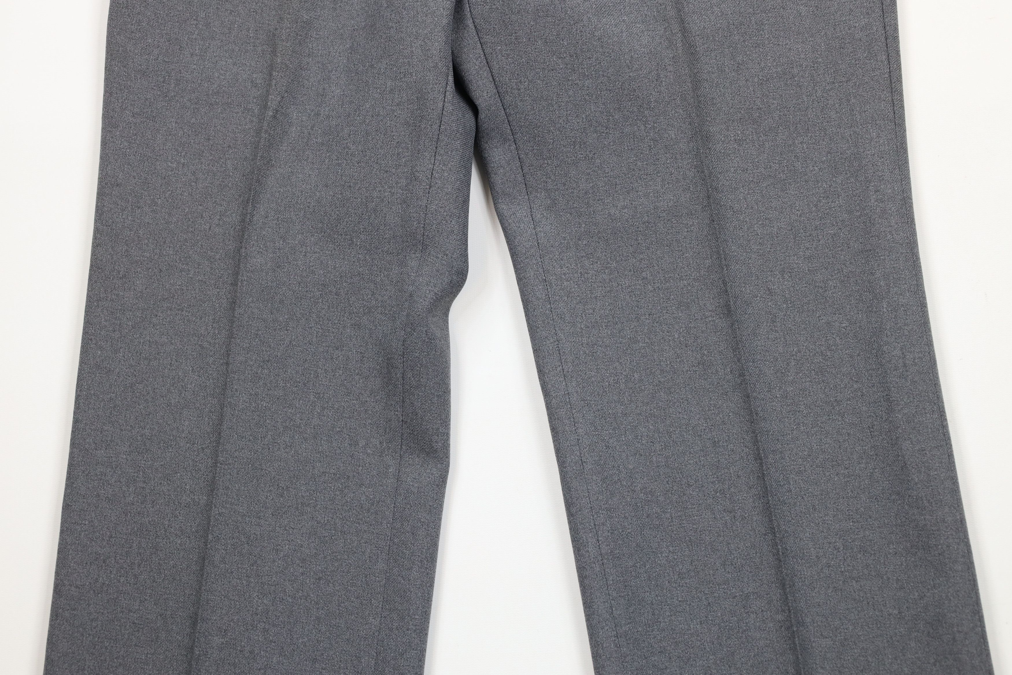 Levi's × Vintage Vintage 70s Levis Wide Leg Knit Chino Pants Heather Gray USA Size US 32 / EU 48 - 3 Thumbnail